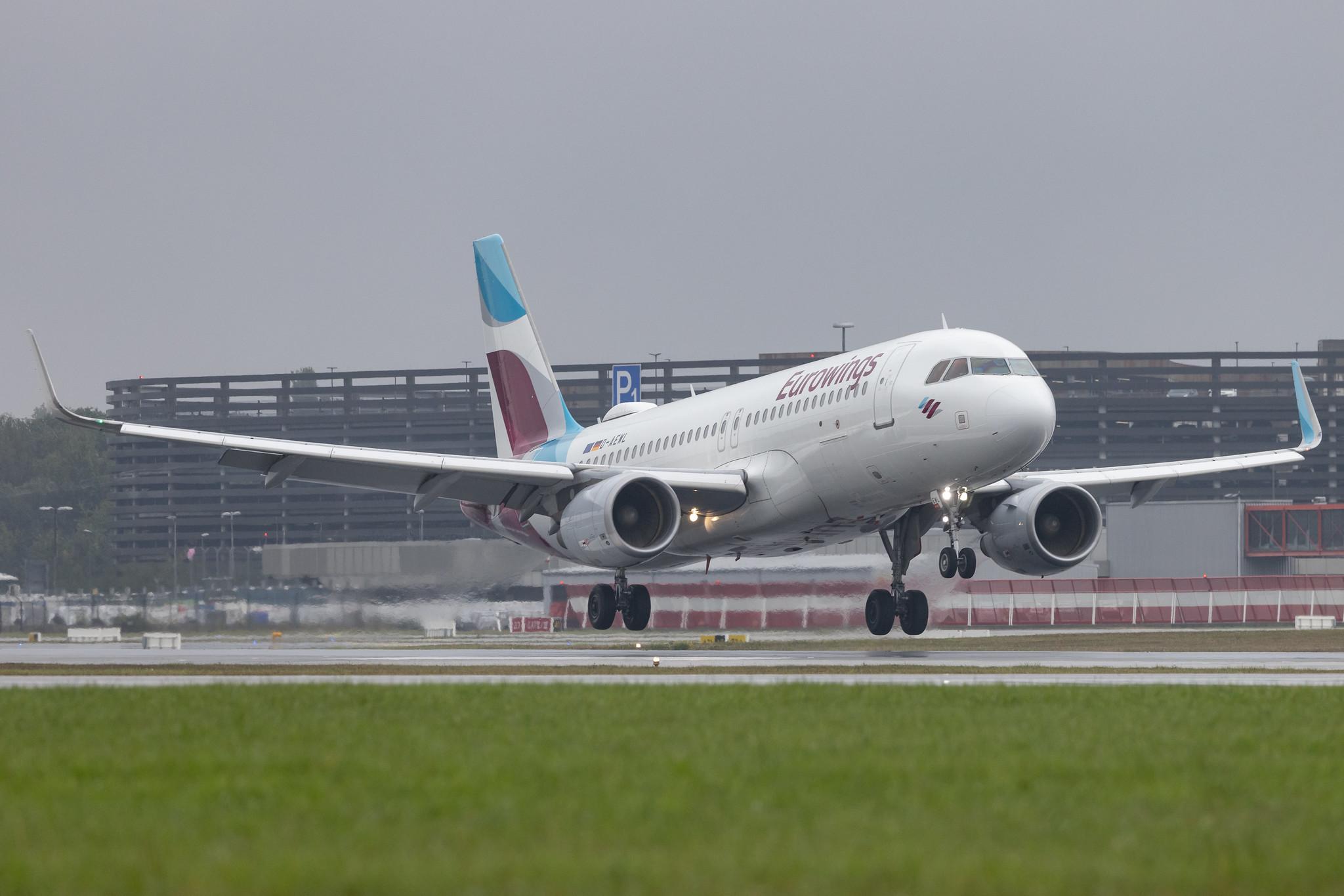 Hamburg Airport: Eurowings (EW / EWG) | Airbus A320-214 A320 | D-AEWL | MSN 7263