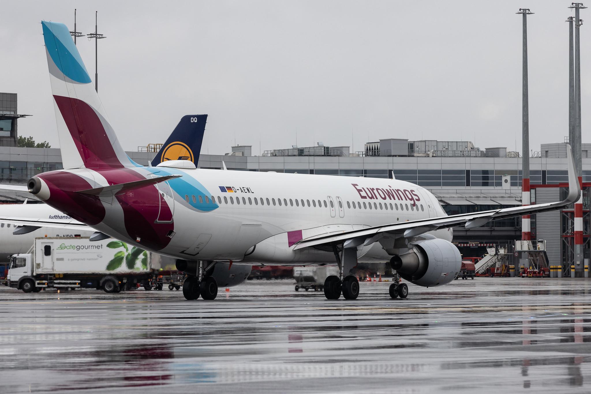 Hamburg Airport: Eurowings (EW / EWG) | Airbus A320-214 A320 | D-AEWL | MSN 7263