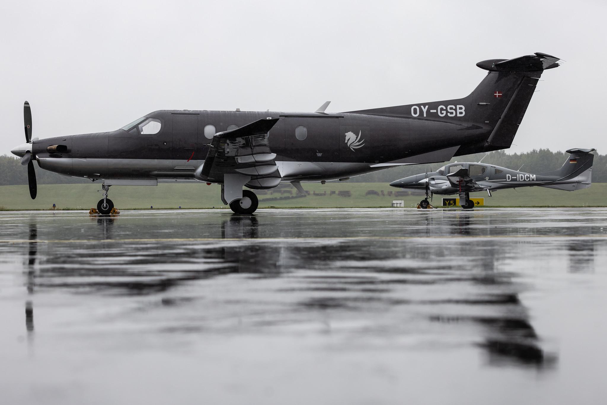 Hamburg Airport: Flexflight (W2 / FXT) | Pilatus PC-12/47 PC12 | OY-GSB | MSN 778