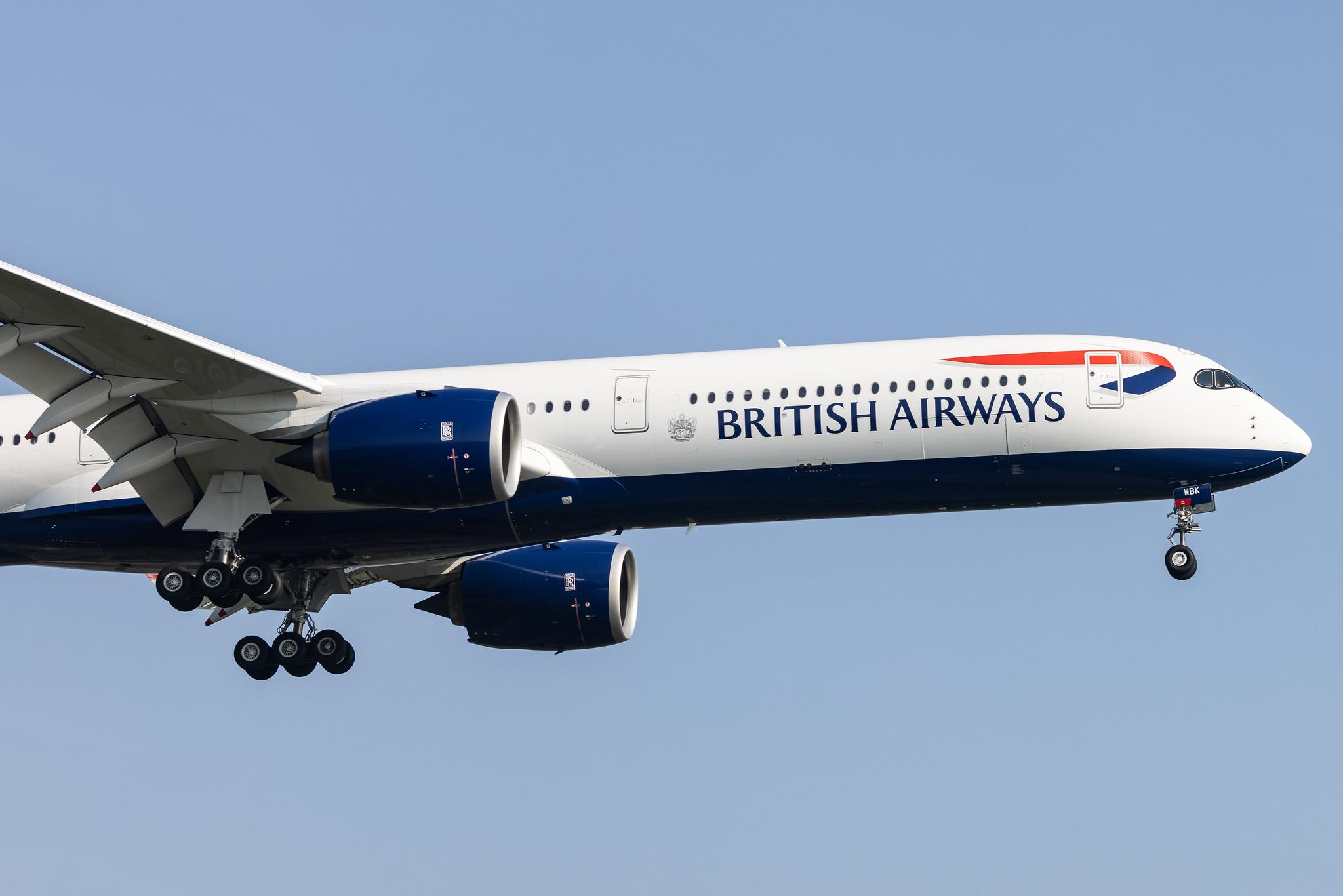 London Heathrow: British Airways (BA / BAW) |  Airbus A350-1041 A35K | G-XWBK | MSN 495
