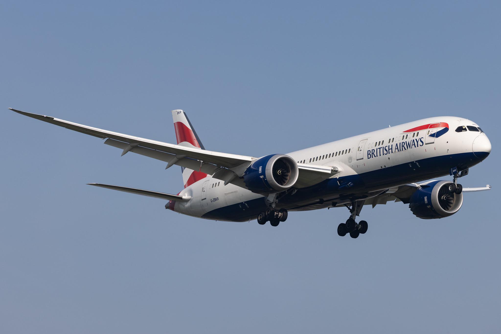 London Heathrow: British Airways (BA / BAW) |  Boeing 787-9 Dreamliner B789 | G-ZBKR | MSN 60627