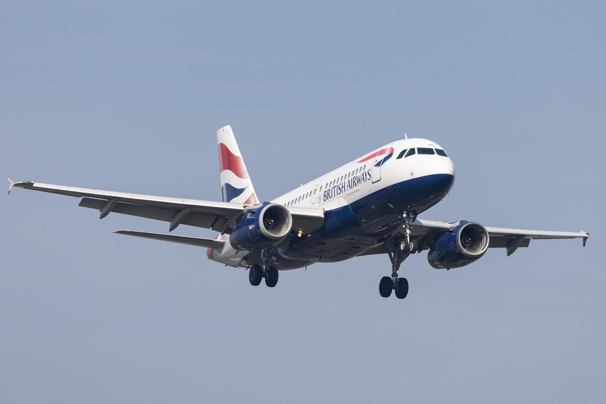 London Heathrow: British Airways (BA / BAW) |  Airbus A319-131 A319 | G-EUPO | MSN 1279