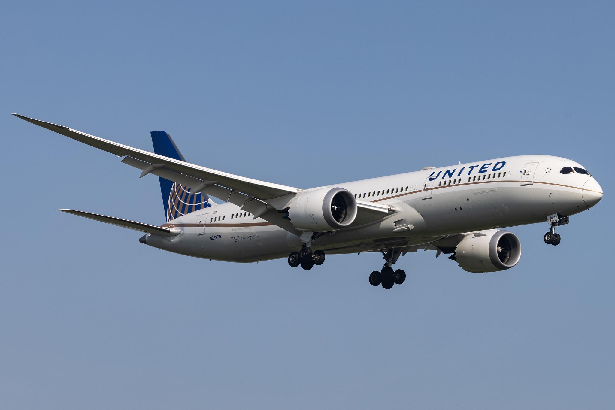 London Heathrow: United Airlines (UA / UAL) |  Boeing 787-9 Dreamliner B789 | N26970 | MSN 60146