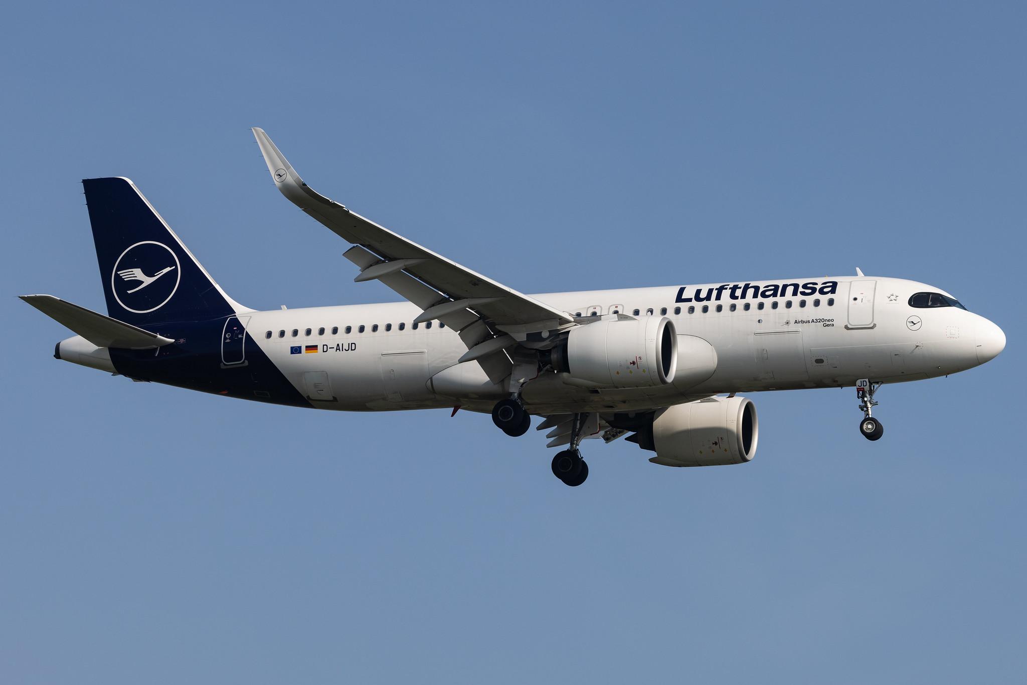London Heathrow: Lufthansa (LH / DLH) |  Airbus A320-271N A20N | D-AIJD | MSN 10281
