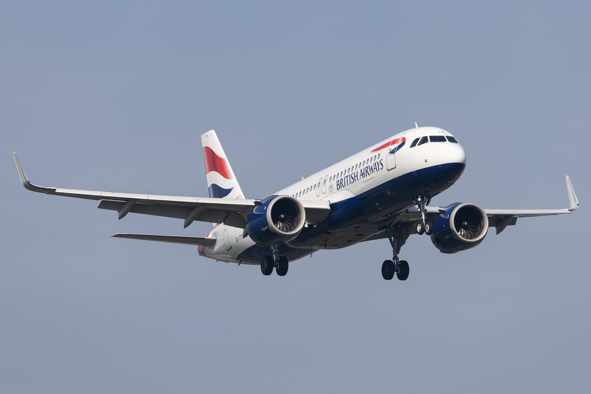 London Heathrow: British Airways (BA / BAW) |  Airbus A320-251N A20N | G-TTNL | MSN 9585