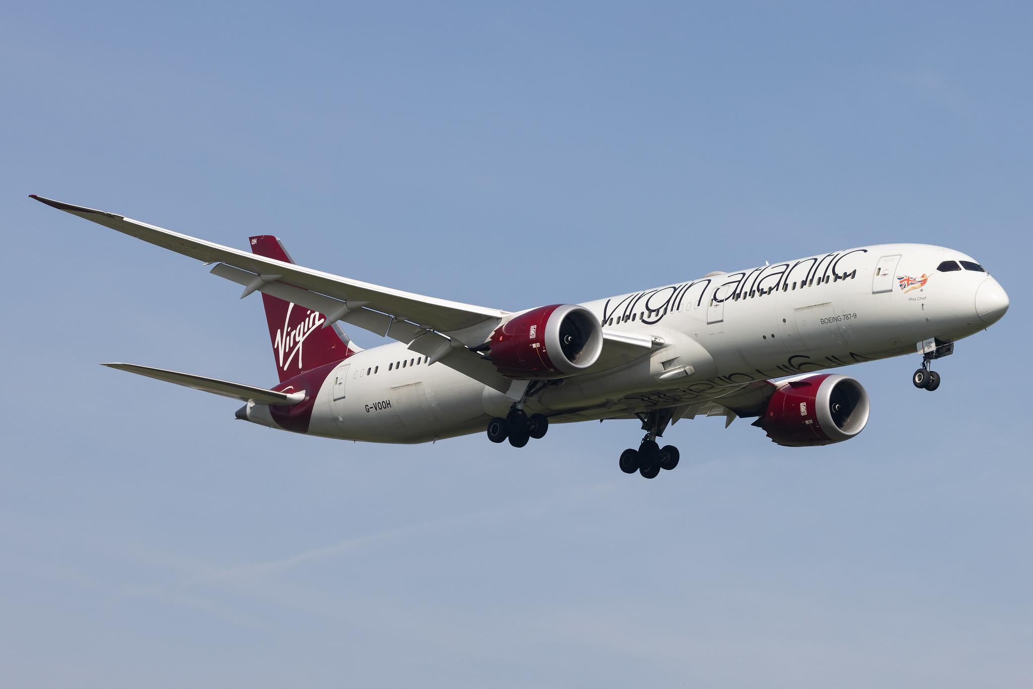 London Heathrow: Virgin Atlantic (VS / VIR) |  Boeing 787-9 Dreamliner B789 | G-VOOH | MSN 37968