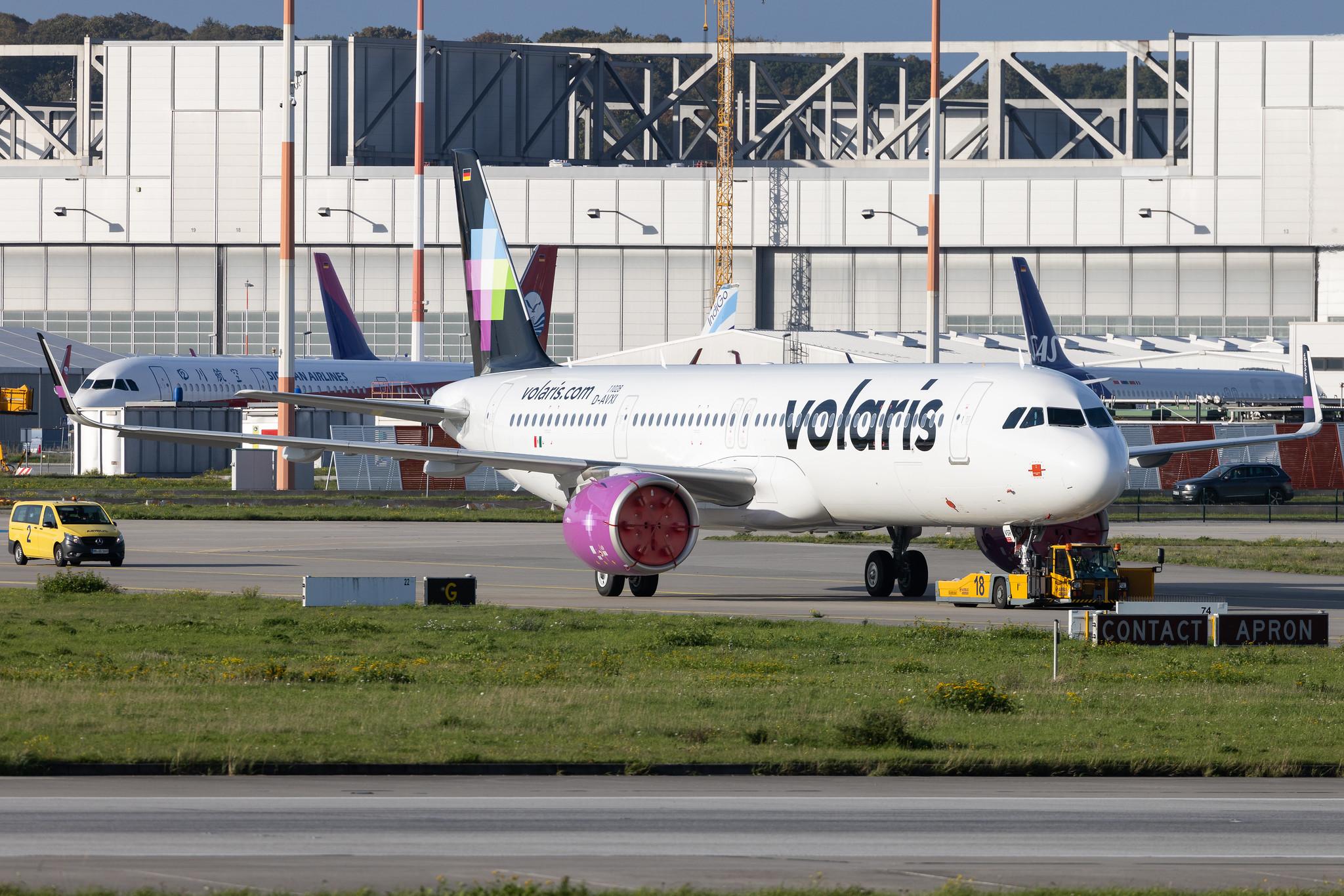 Hamburg Finkenwerder: Volaris (Y4 / VOI) | Airbus A321-271NX A21N | D-AVXI | XA-VSR | MSN 11028