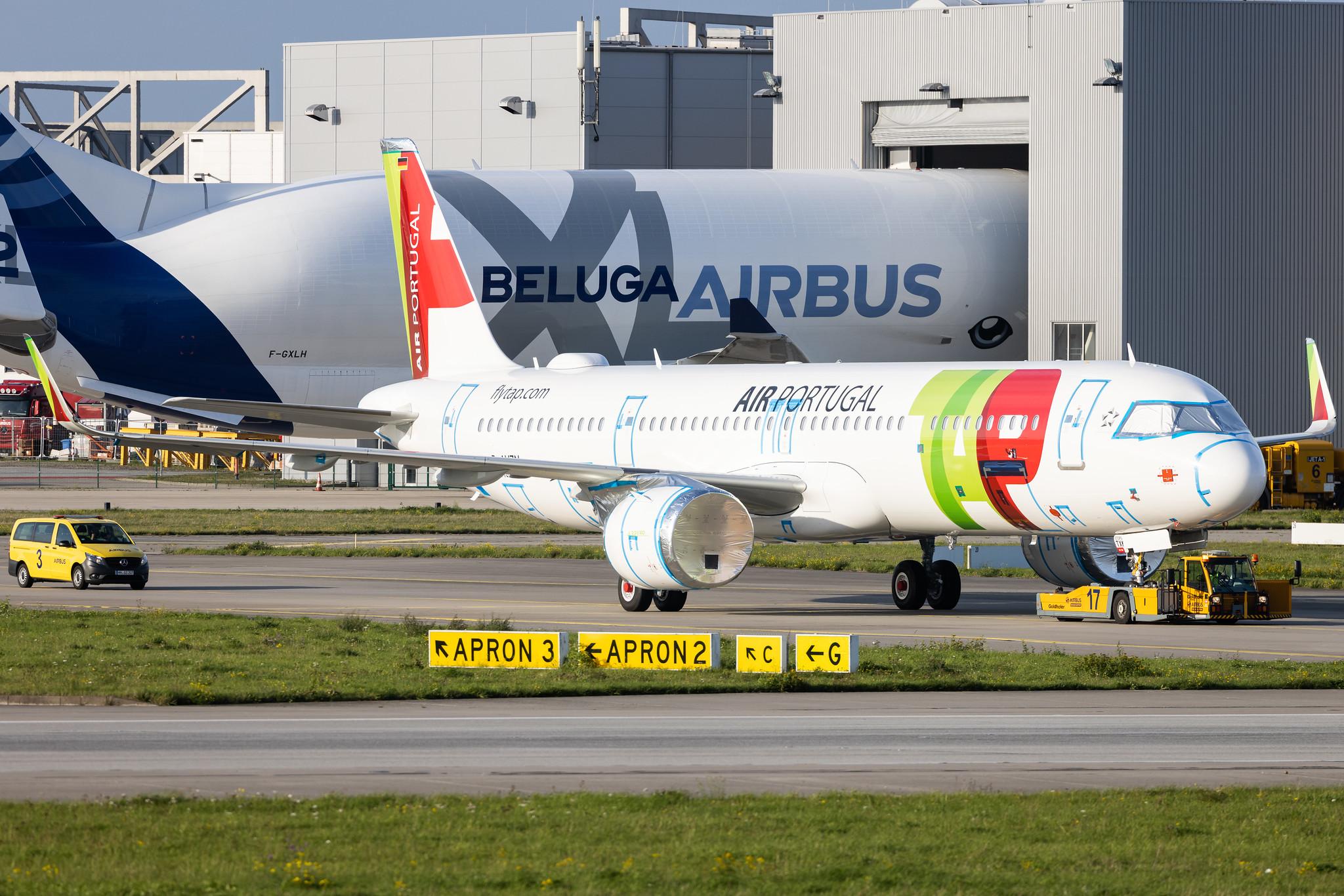 Hamburg Finkenwerder: TAP - Air Portugal (TP / TAP) | Airbus A321-251NX/LR A21N | D-AVZN | CS-TXK | MSN 11051