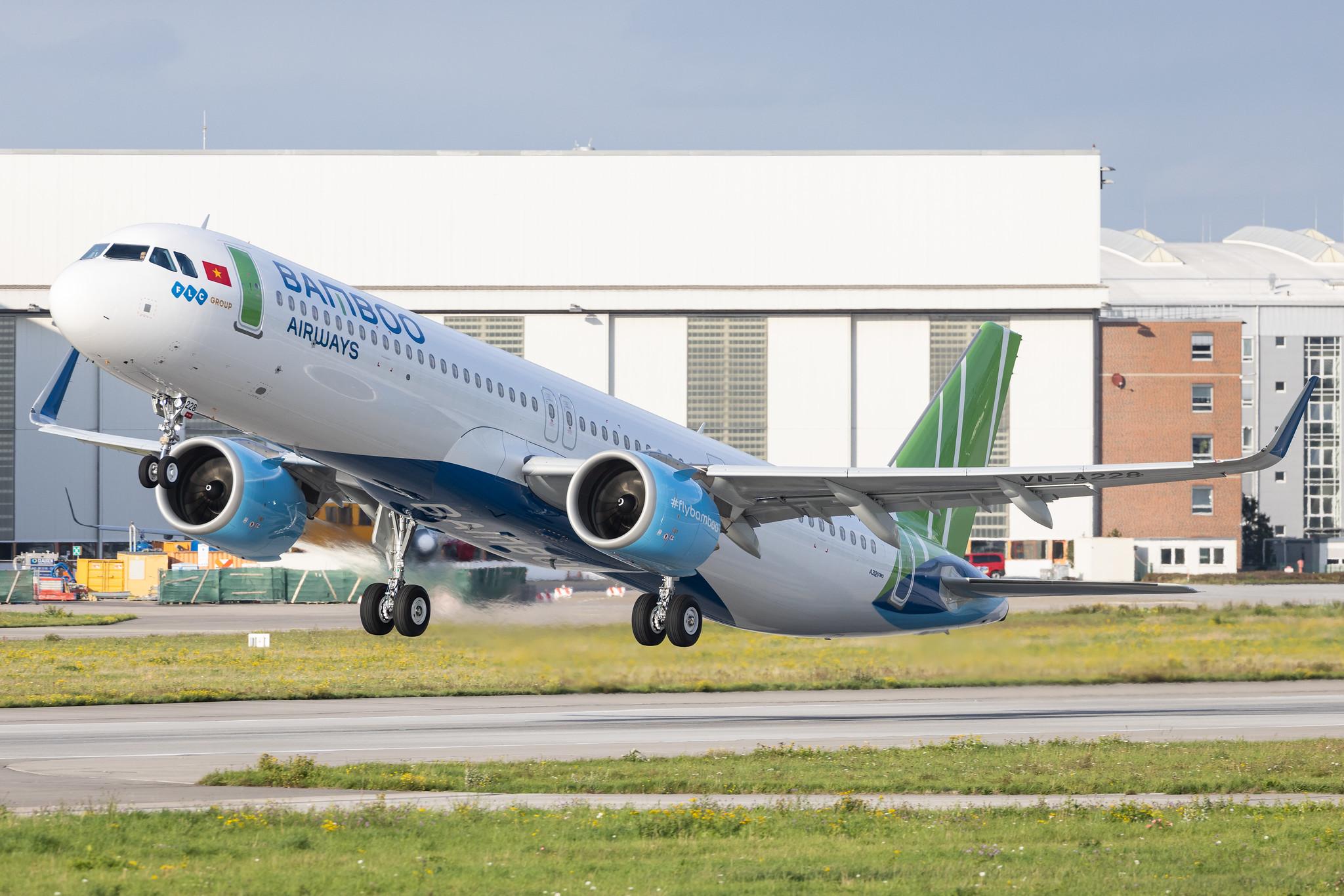 Hamburg Finkenwerder: Bamboo Airways (QH / BAV) | Airbus A321-251NX A21N | VN-A228 | MSN 10284