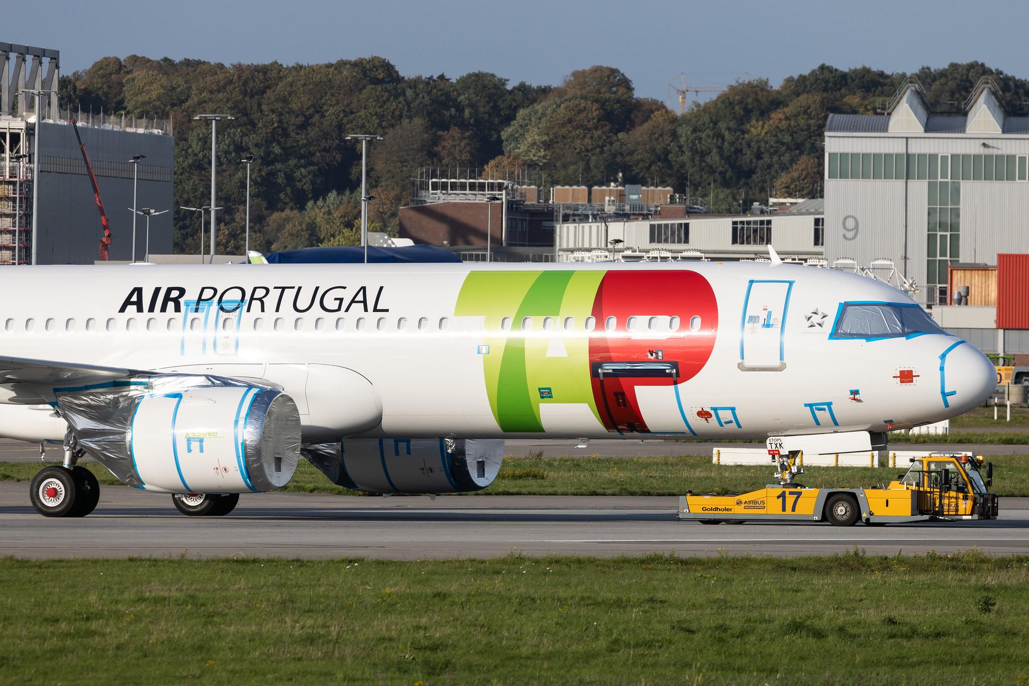 Hamburg Finkenwerder: TAP - Air Portugal (TP / TAP) | Airbus A321-251NX/LR A21N | D-AVZN | CS-TXK | MSN 11051