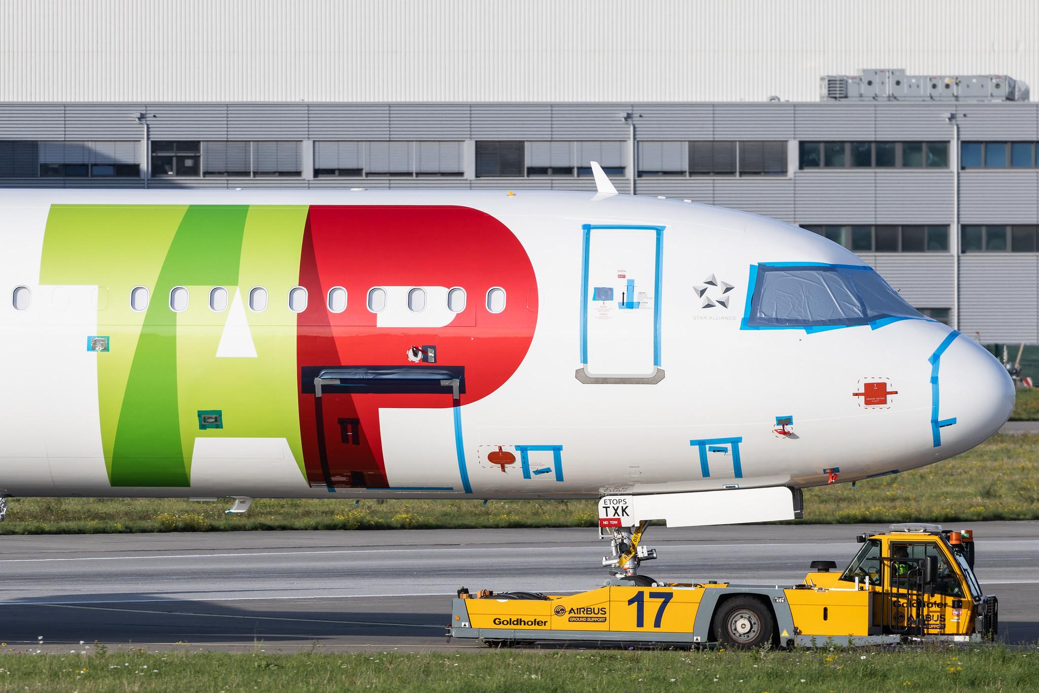 Hamburg Finkenwerder: TAP - Air Portugal (TP / TAP) | Airbus A321-251NX/LR A21N | D-AVZN | CS-TXK | MSN 11051