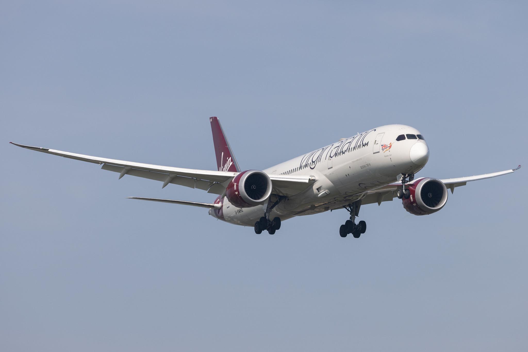 London Heathrow: Virgin Atlantic (VS / VIR) |  Boeing 787-9 Dreamliner B789 | G-VWHO | MSN 37971