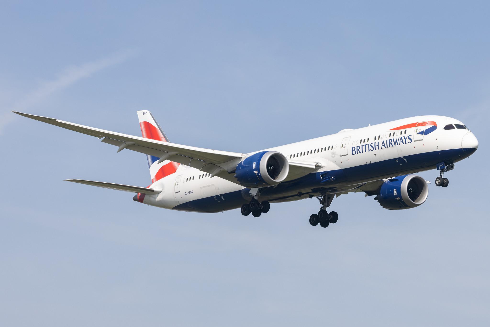 London Heathrow: British Airways (BA / BAW) |  Boeing 787-9 Dreamliner B789 | G-ZBKP | MSN 38632