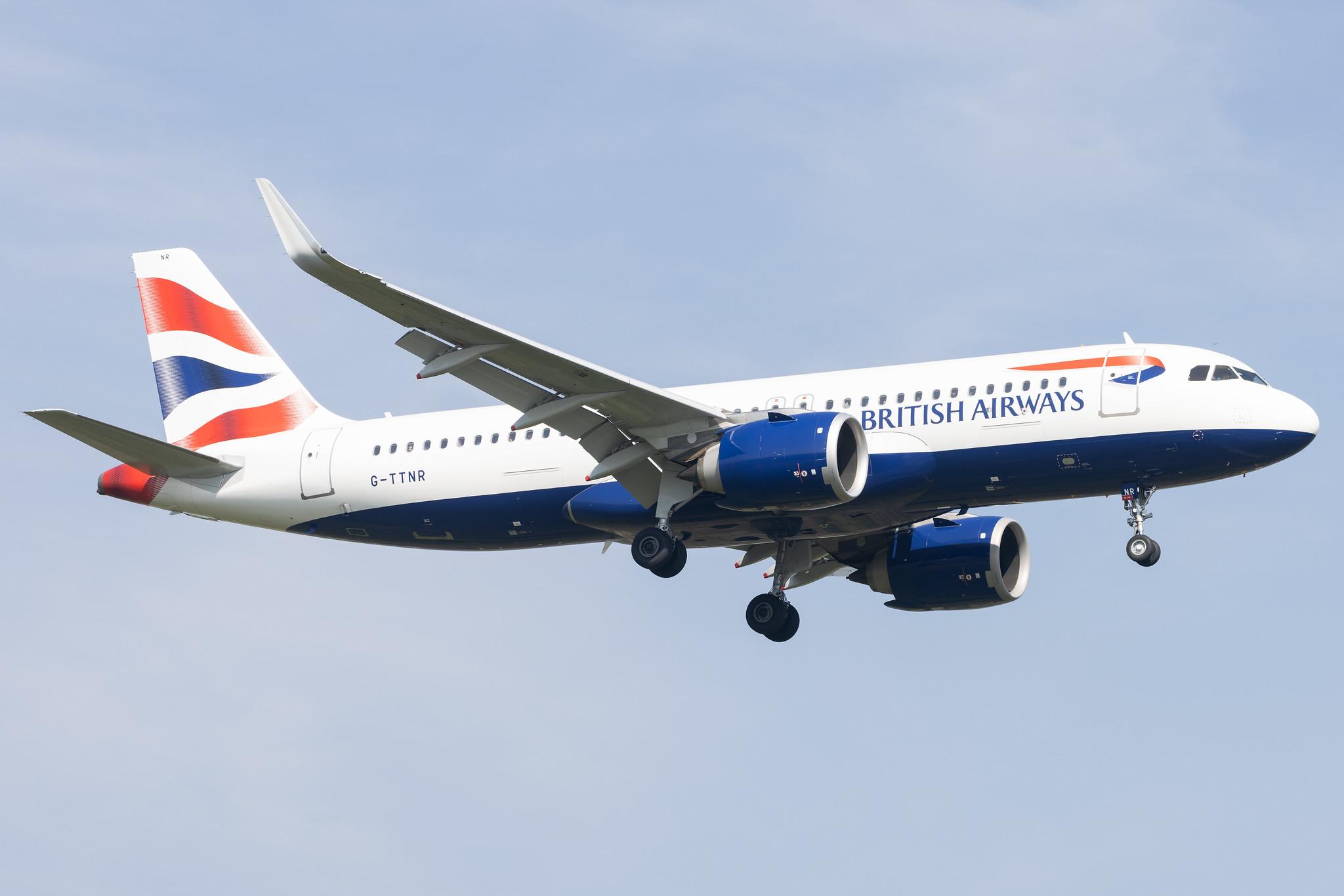 London Heathrow: British Airways (BA / BAW) |  Airbus A320-251N A20N | G-TTNR | MSN 10493