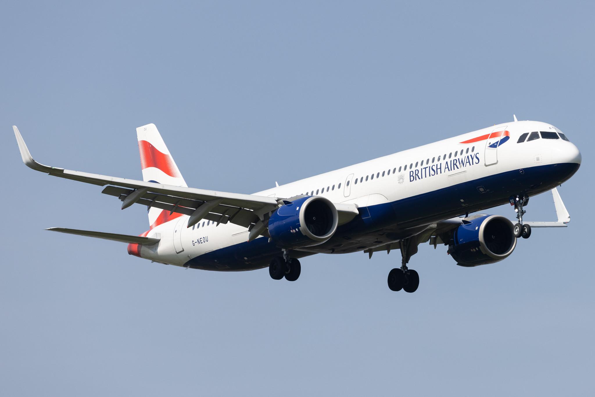 London Heathrow: British Airways (BA / BAW) |  Airbus A321-251NX A21N | G-NEOU | MSN 8804