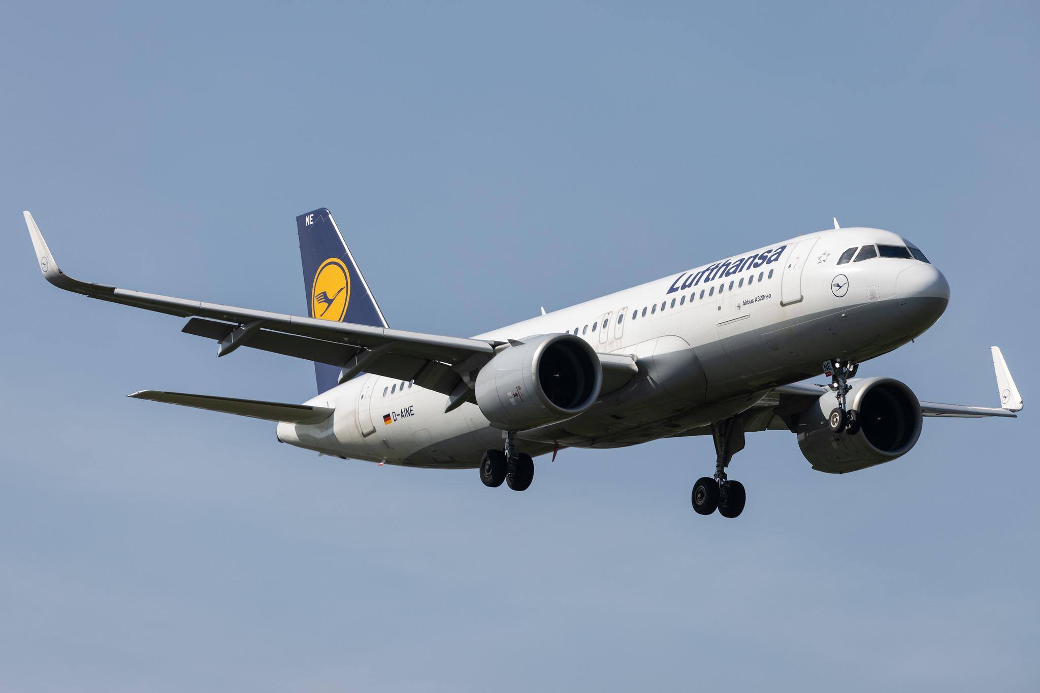 London Heathrow: Lufthansa (LH / DLH) |  Airbus A320-271N A20N | D-AINE | MSN 7103