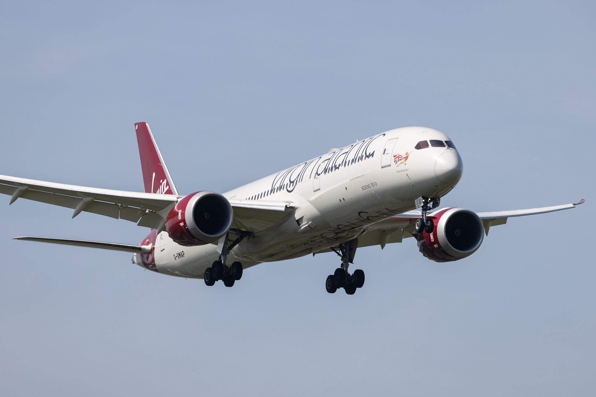 London Heathrow: Virgin Atlantic (VS / VIR) |  Boeing 787-9 Dreamliner B789 | G-VMAP | MSN 38047