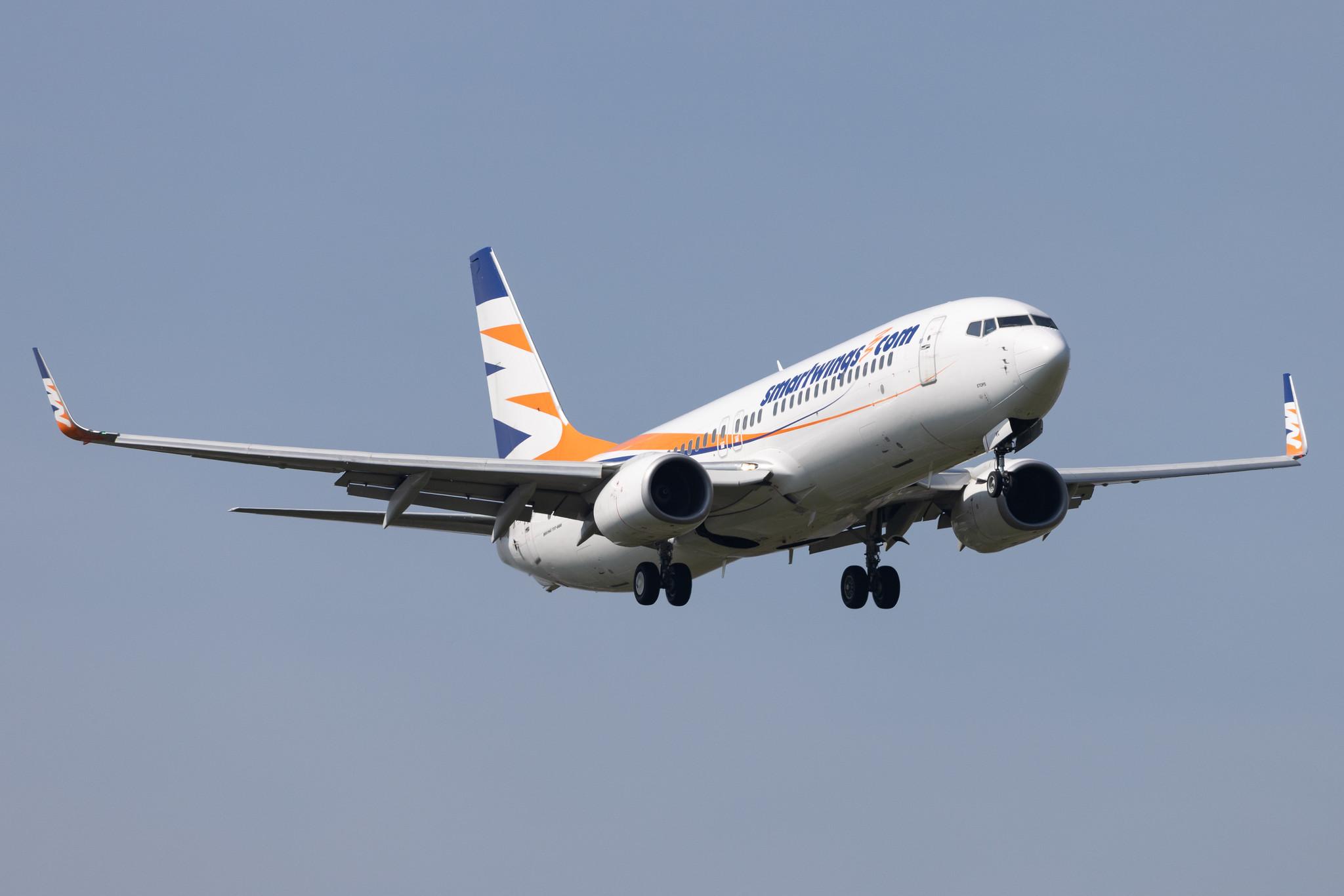 London Heathrow: SmartWings (QS / TVS) |  Boeing 737-8Q8 B738 | OK-TVG | MSN 30719