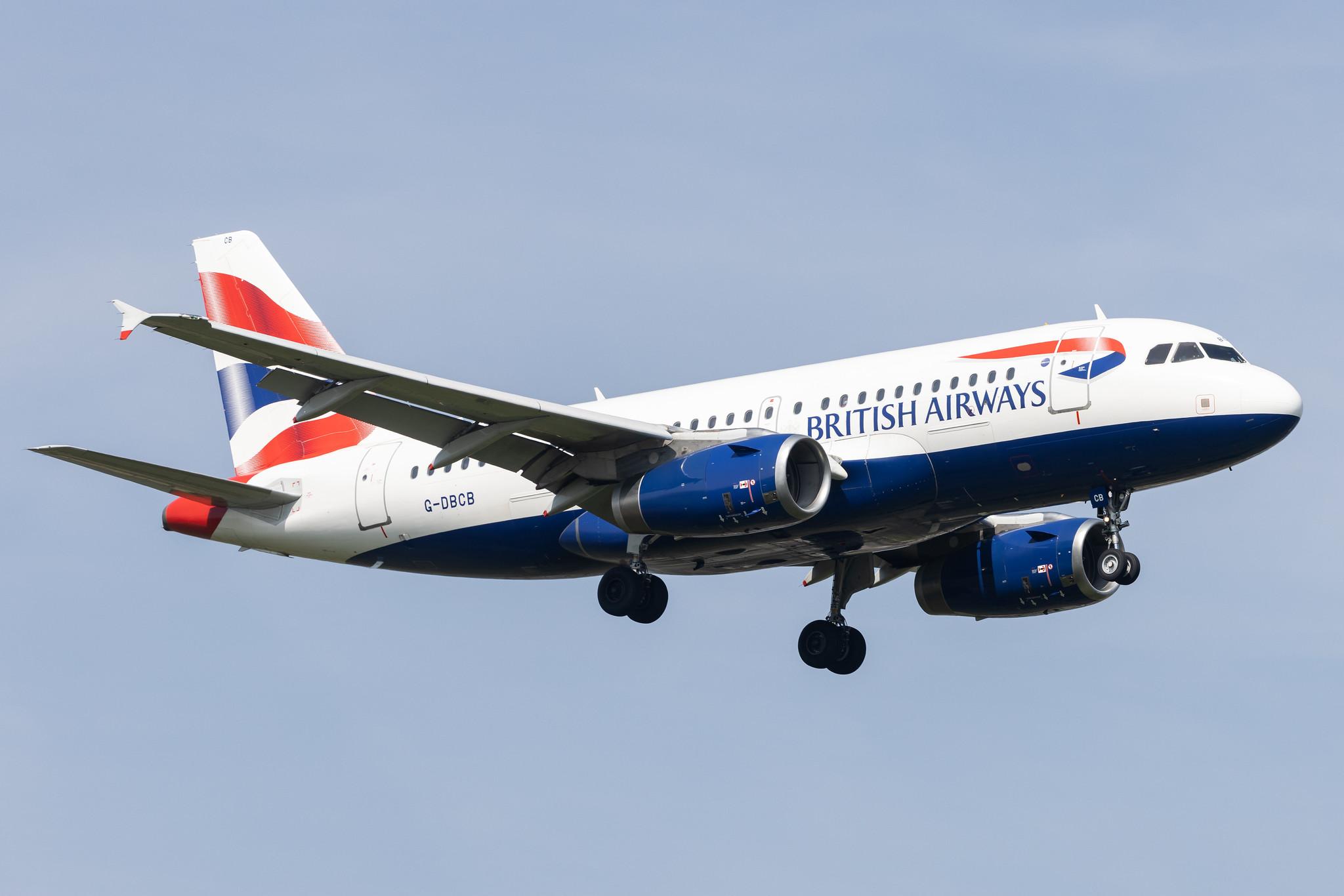London Heathrow: British Airways (BA / BAW) |  Airbus A319-131 A319 | G-DBCB | MSN 2188