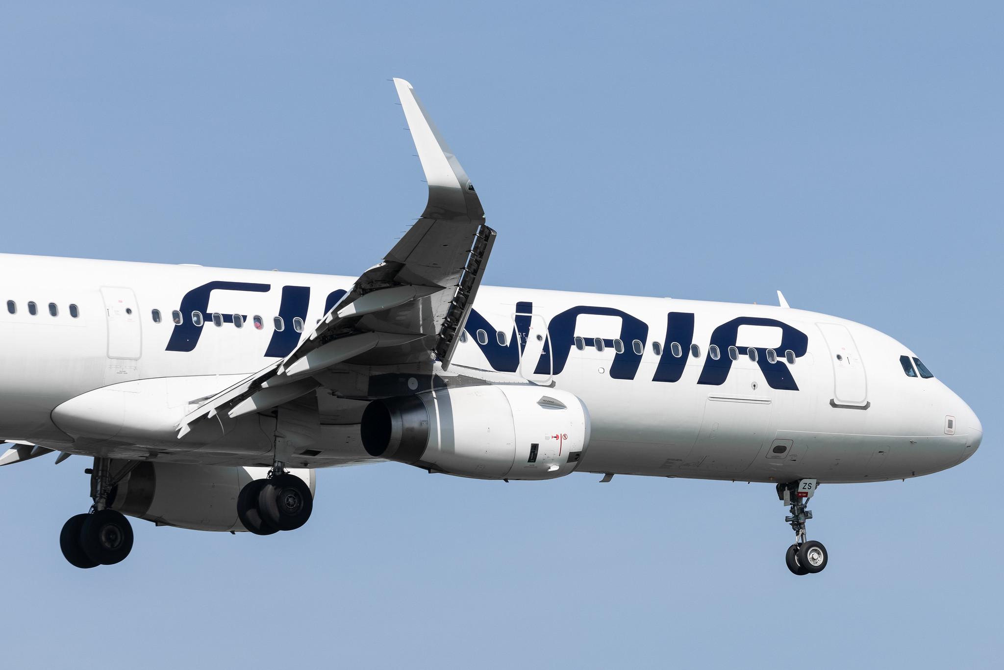 London Heathrow: Finnair (AY / FIN) |  Airbus A321-231 A320 | OH-LZS | MSN 8069