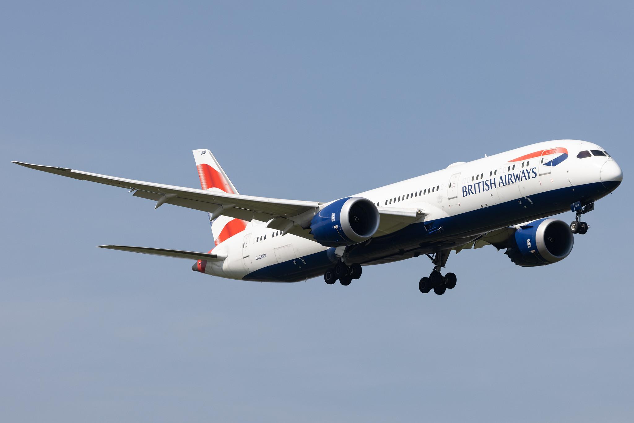 London Heathrow: British Airways (BA / BAW) |  Boeing 787-9 Dreamliner B789 | G-ZBKB | MSN 38617