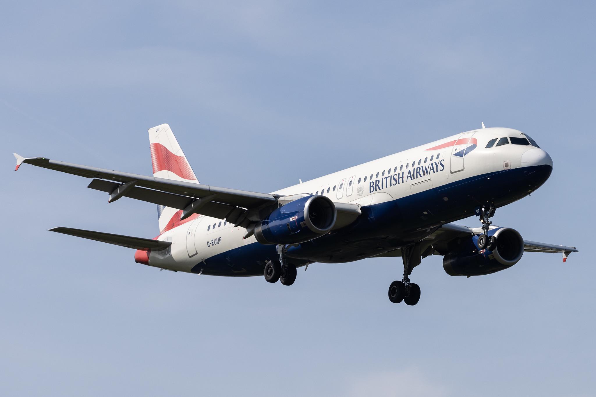 London Heathrow: British Airways (BA / BAW) |  Airbus A320-232 A320 | G-EUUF | MSN 1806