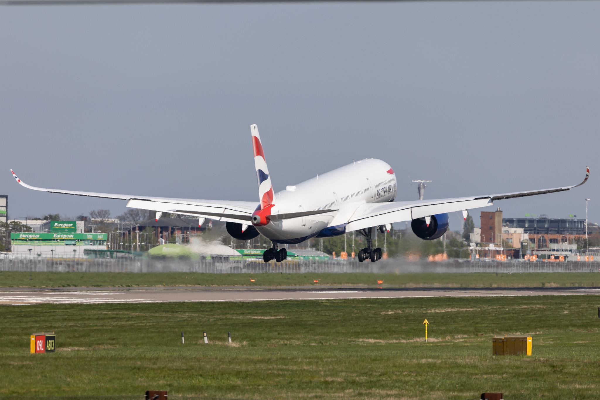 London Heathrow: British Airways (BA / BAW) |  Airbus A350-1041 A35K | G-XWBJ | MSN 490