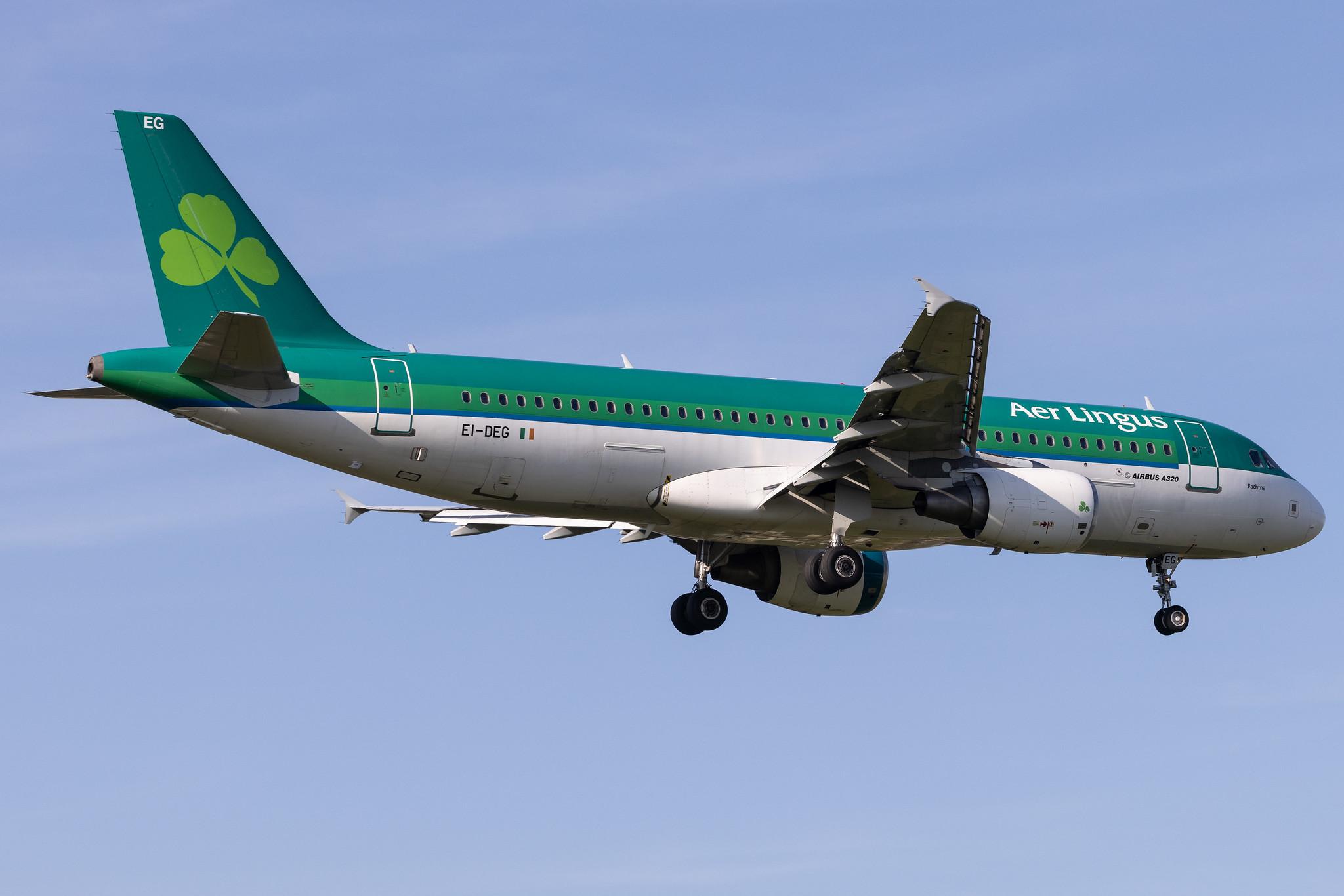 London Heathrow: Aer Lingus (EI / EIN) |  Airbus A320-214 A320 | EI-DEG | MSN 2272