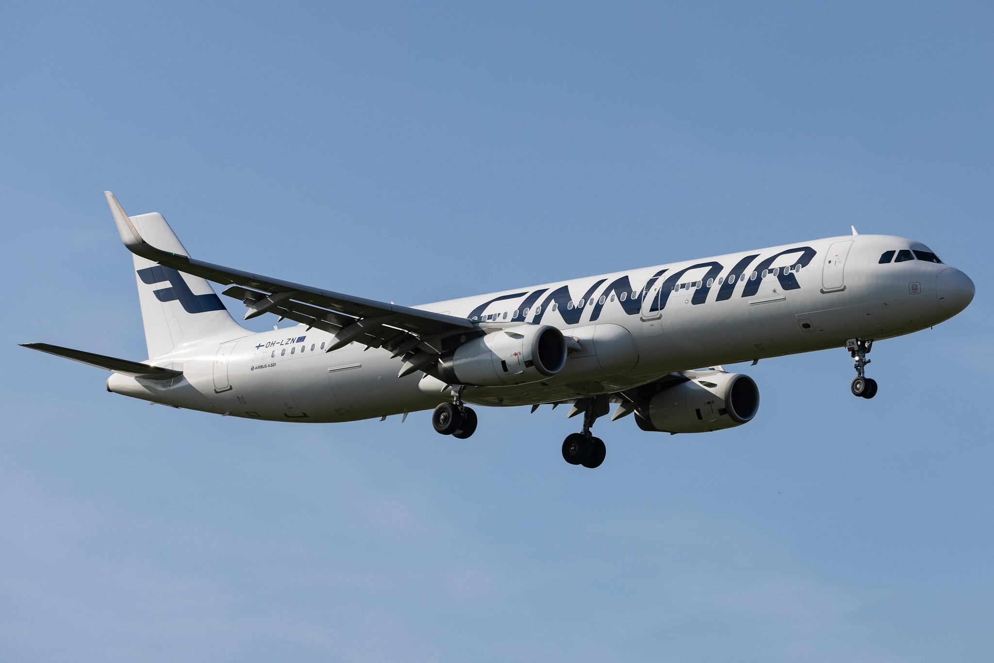 London Heathrow: Finnair (AY / FIN) |  Airbus A321-231 A321 | OH-LZN | MSN 7570
