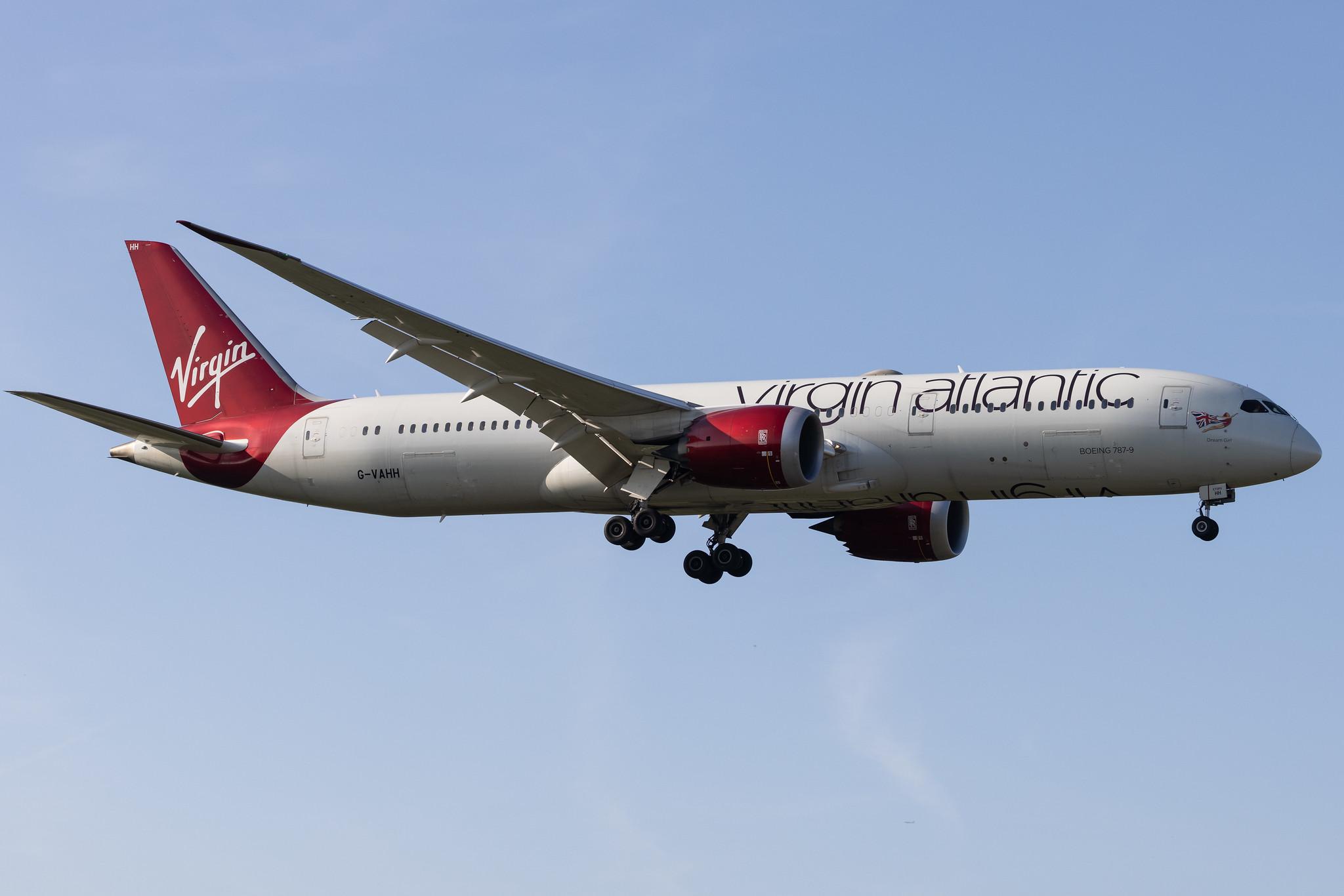 London Heathrow: Virgin Atlantic (VS / VIR) |  Boeing 787-9 Dreamliner B789 | G-VAHH | MSN 37967