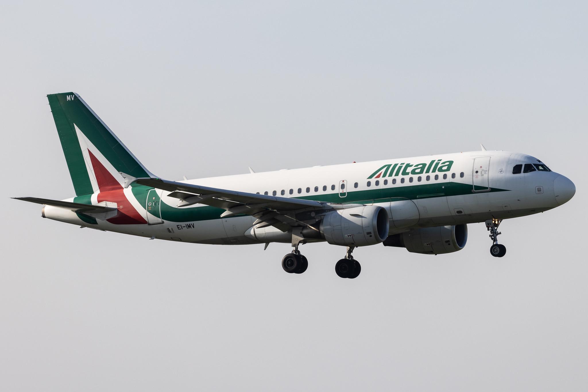 London Heathrow: ITA Airways (AZ / ITY) | Operator: Italia Trasporto Aereo |  Airbus A319-111 A319 | EI-IMV | MSN 05294