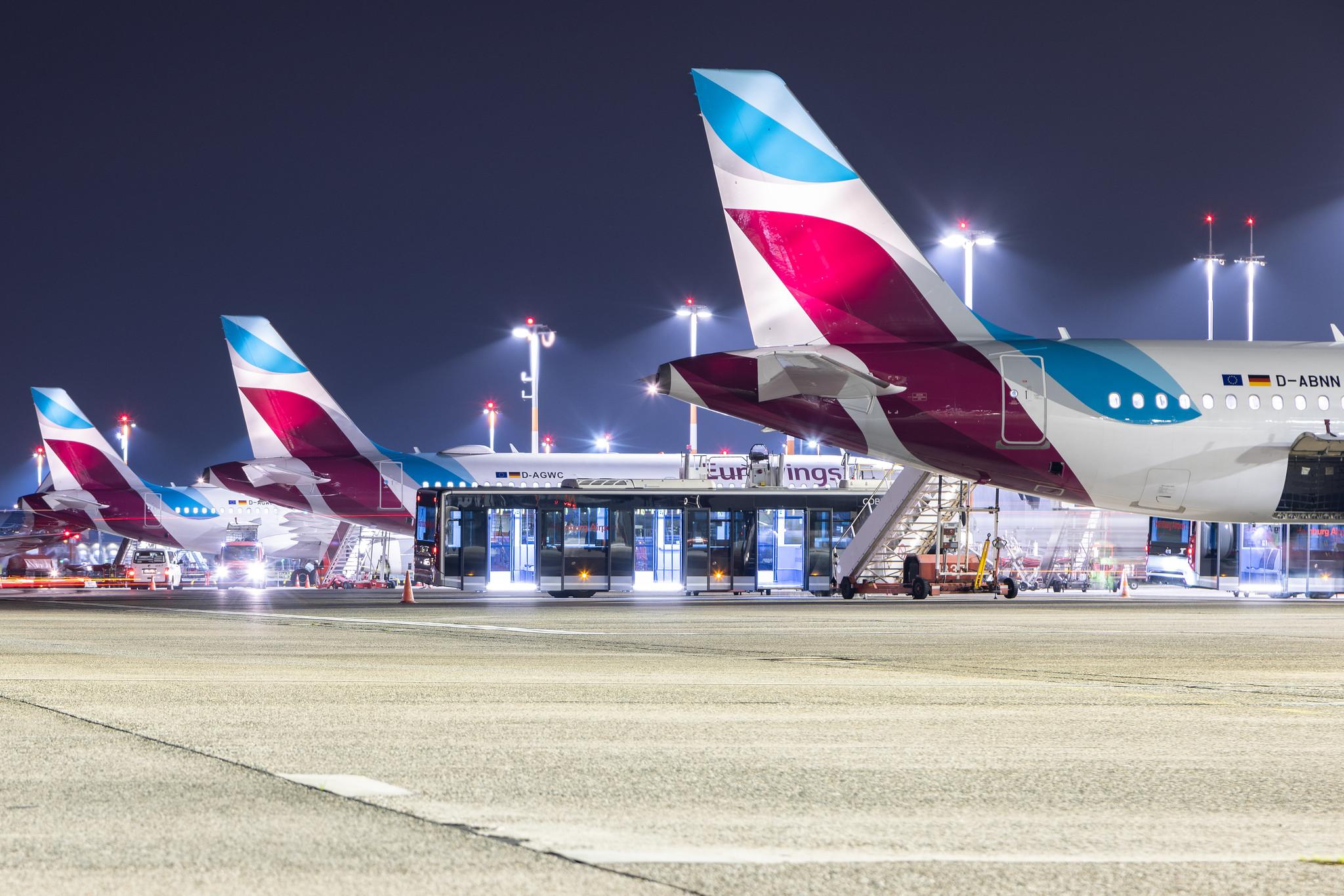 Hamburg Airport: Eurowings (EW / EWG) | Airbus A320-214 A320 | D-ABNN | MSN 1889