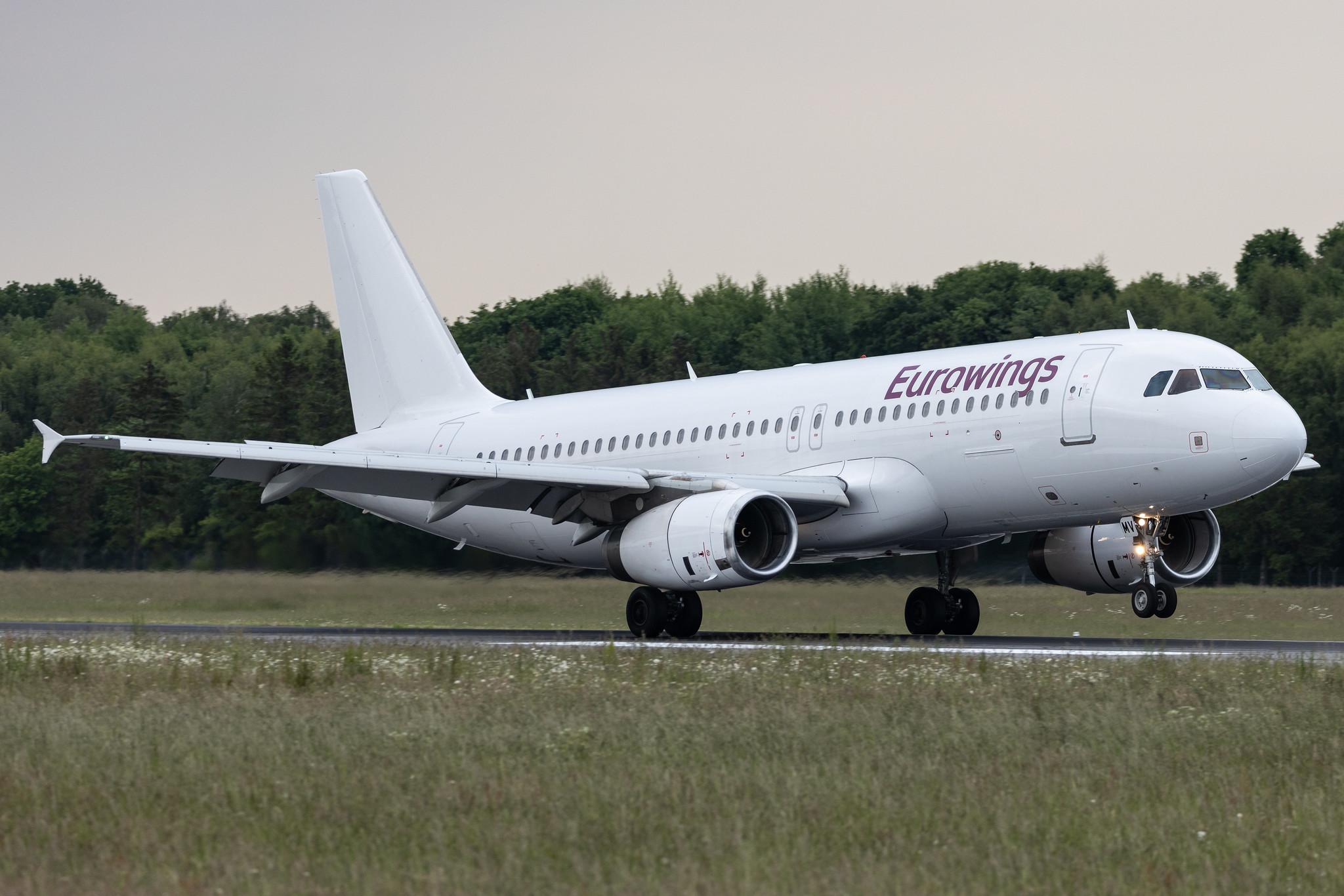 Hamburg Airport: Eurowings (EW / EWG) | Operator: Avion Express Malta | Airbus A320-214 A320 | 9H-AMV | MSN 02914