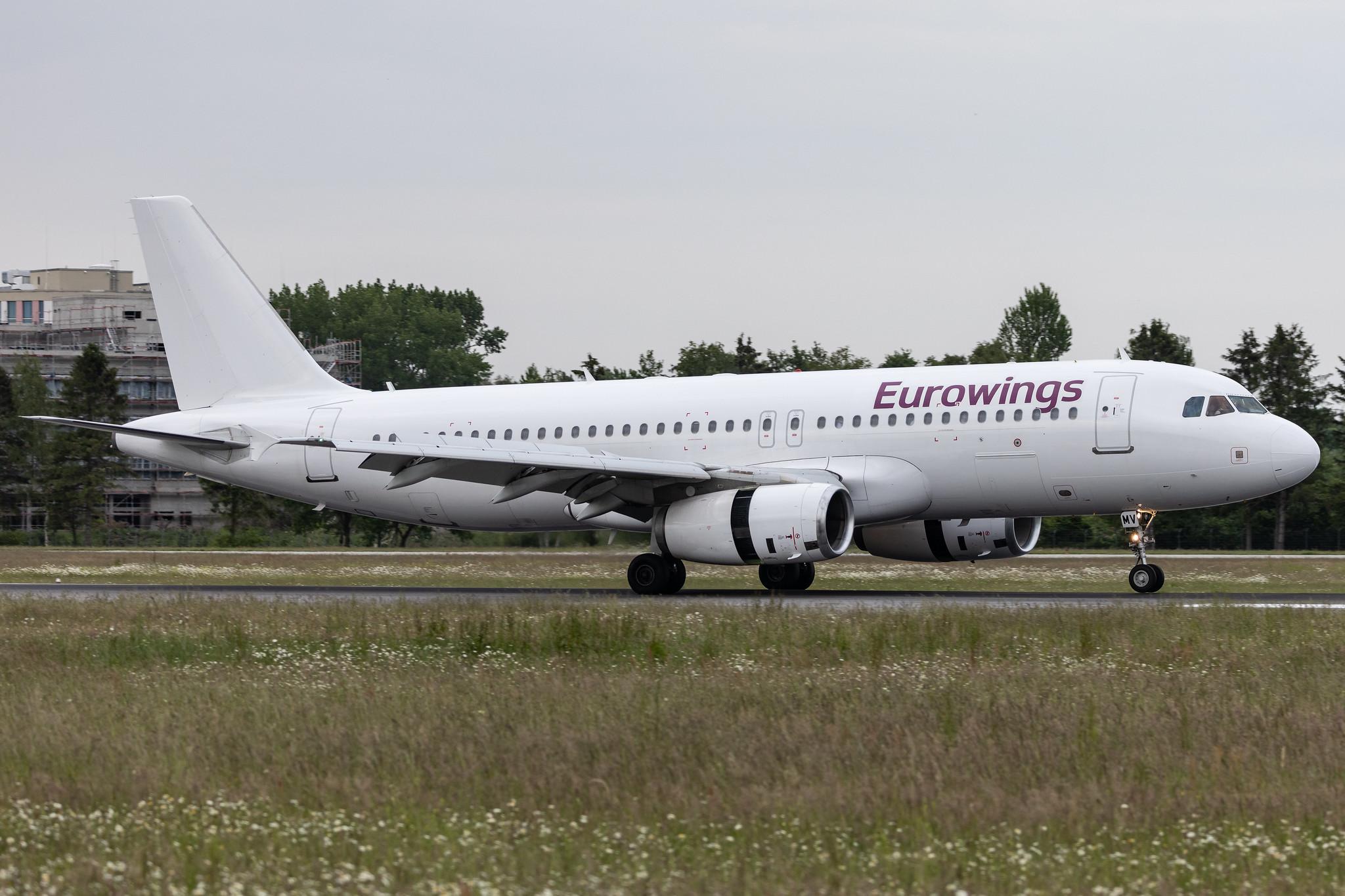 Hamburg Airport: Eurowings (EW / EWG) | Operator: Avion Express Malta | Airbus A320-214 A320 | 9H-AMV | MSN 02914