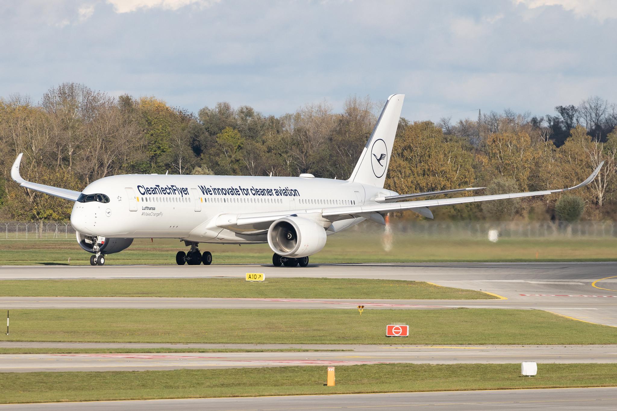 Munich Airport: Lufthansa (LH / DLH) | Livery: CleanTechFlyer Livery | Airbus A350-941 A359 | D-AIVD | MSN 280
