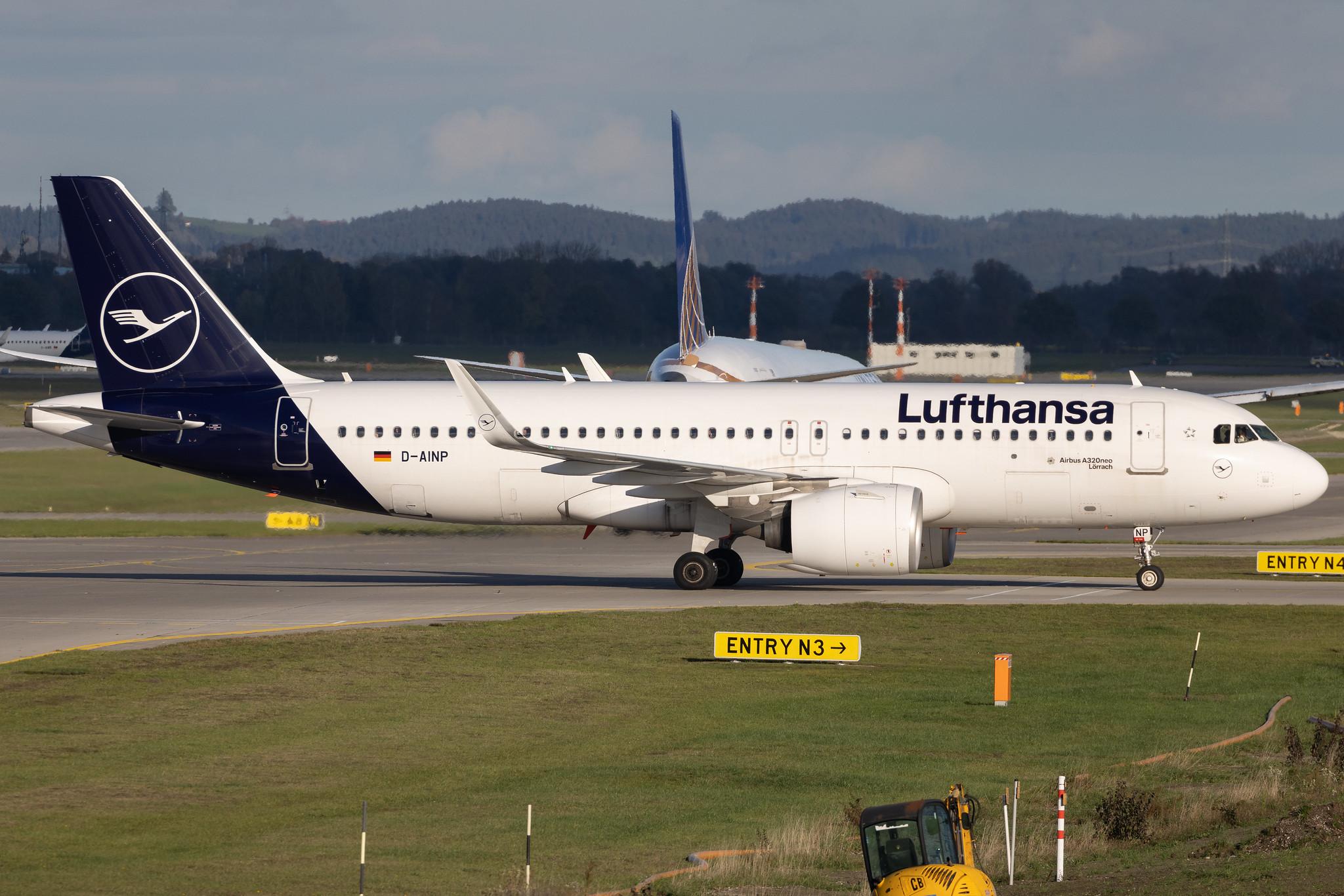Munich Airport: Lufthansa (LH / DLH) | Airbus A320-271N A20N | D-AINP | MSN 8622