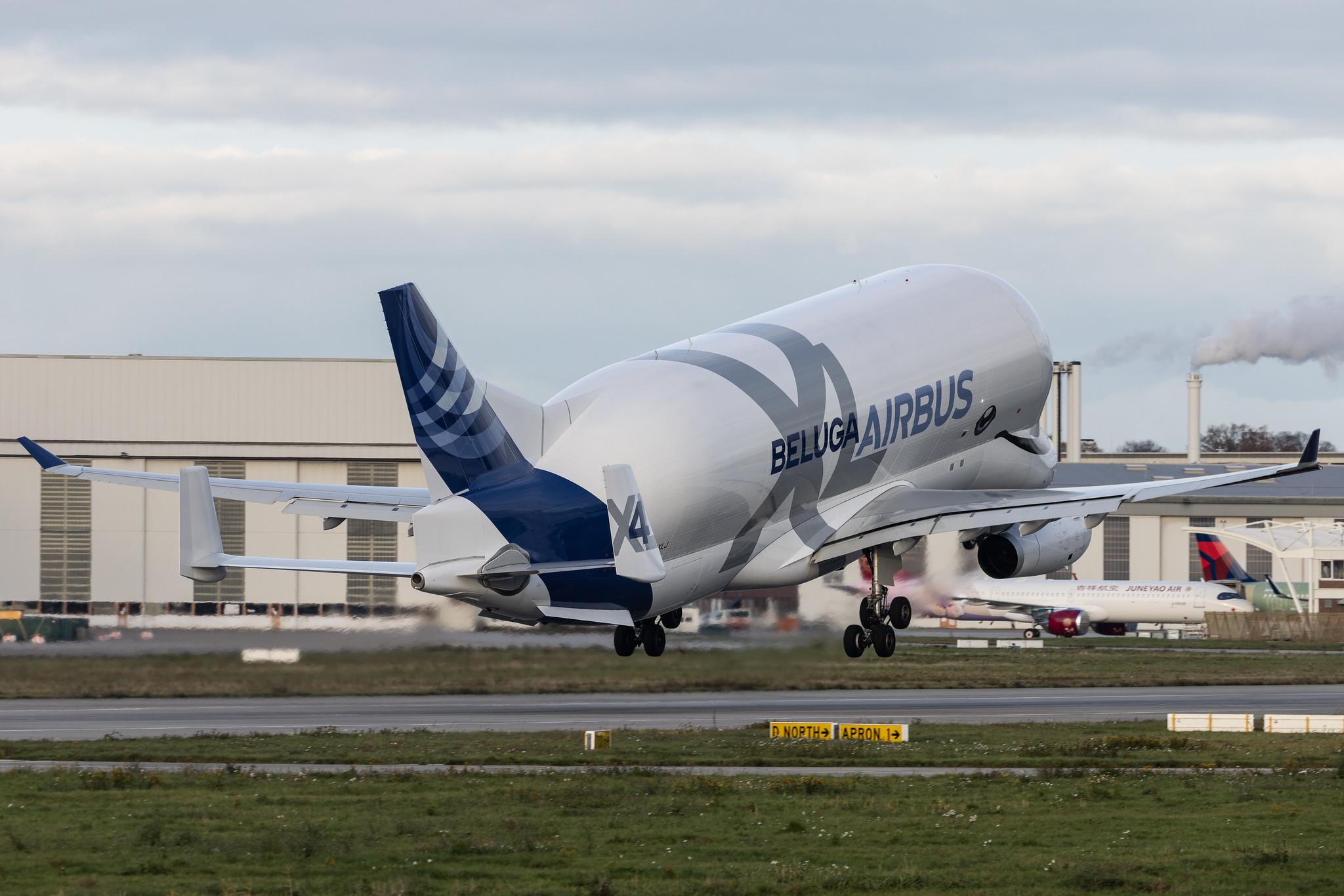 Hamburg Finkenwerder: Airbus Transport International (4Y / BGA) | Airbus A330-743L Beluga XL A337 | F-GXLJ | MSN 1985