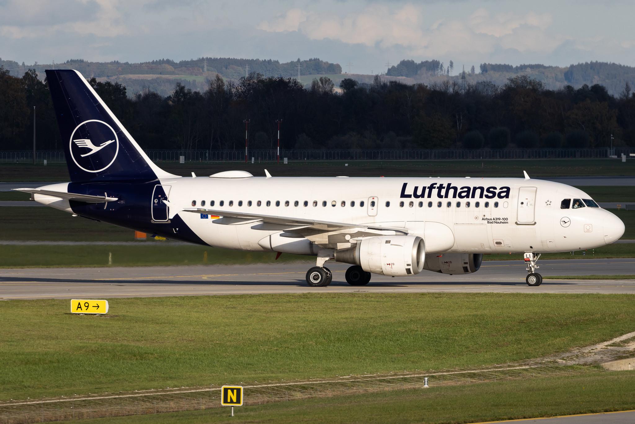 Munich Airport: Lufthansa (LH / DLH) | Airbus A319-114 A319 | D-AILI | MSN 0651