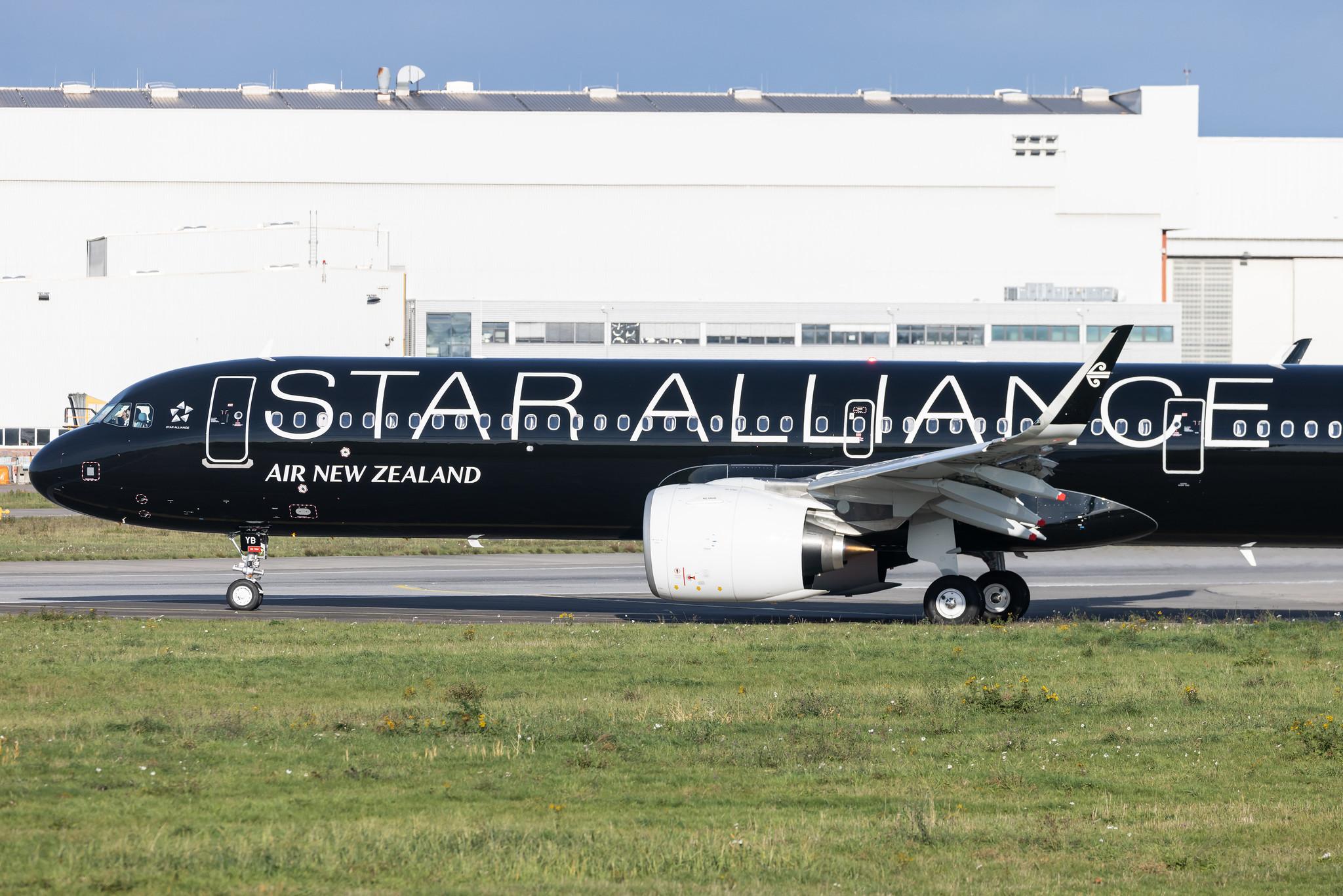 Hamburg Finkenwerder: Air New Zealand (NZ / ANZ) | Airbus A321-271NX A21N | ZK-OYB | MSN 11049
