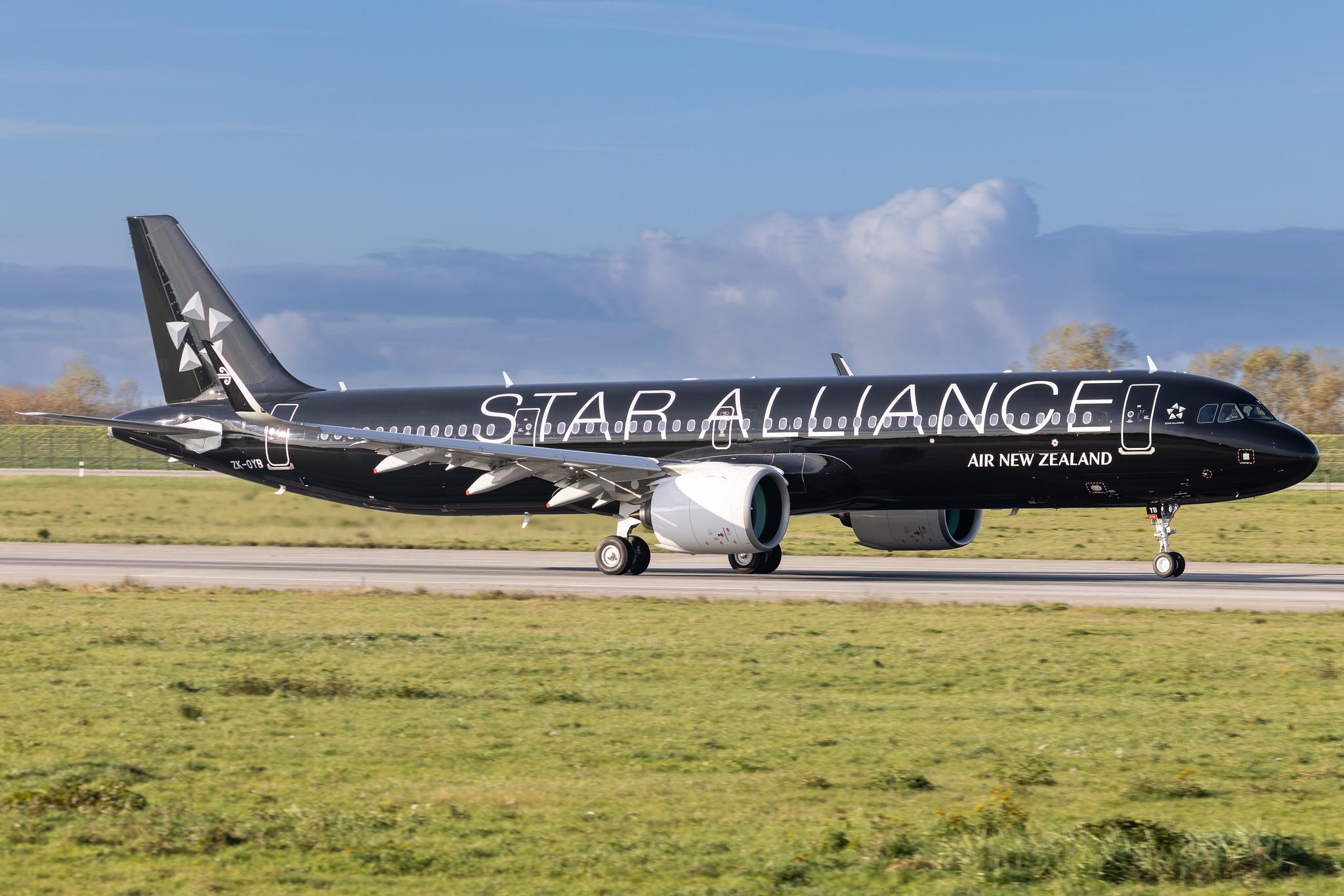 Hamburg Finkenwerder: Air New Zealand (NZ / ANZ) | Airbus A321-271NX A21N | ZK-OYB | MSN 11049