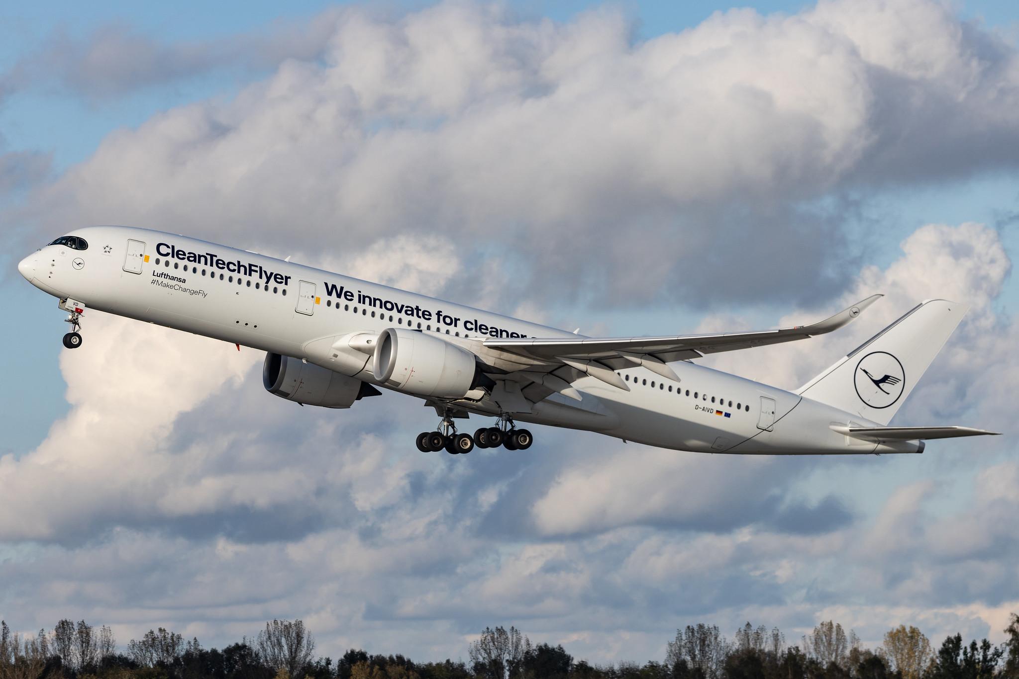 Munich Airport: Lufthansa (LH / DLH) | Livery: CleanTechFlyer Livery | Airbus A350-941 A359 | D-AIVD | MSN 280