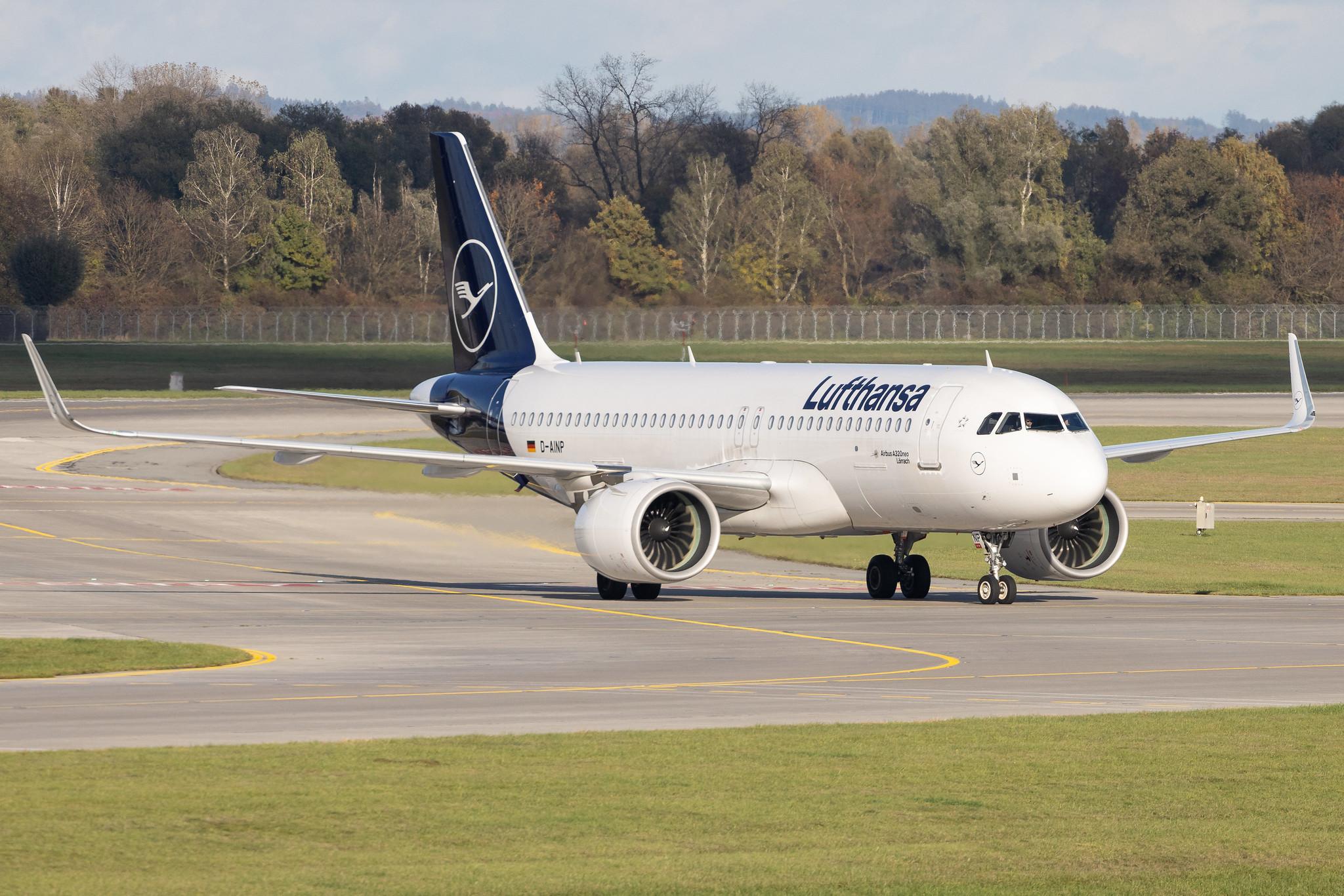 Munich Airport: Lufthansa (LH / DLH) | Airbus A320-271N A20N | D-AINP | MSN 8622