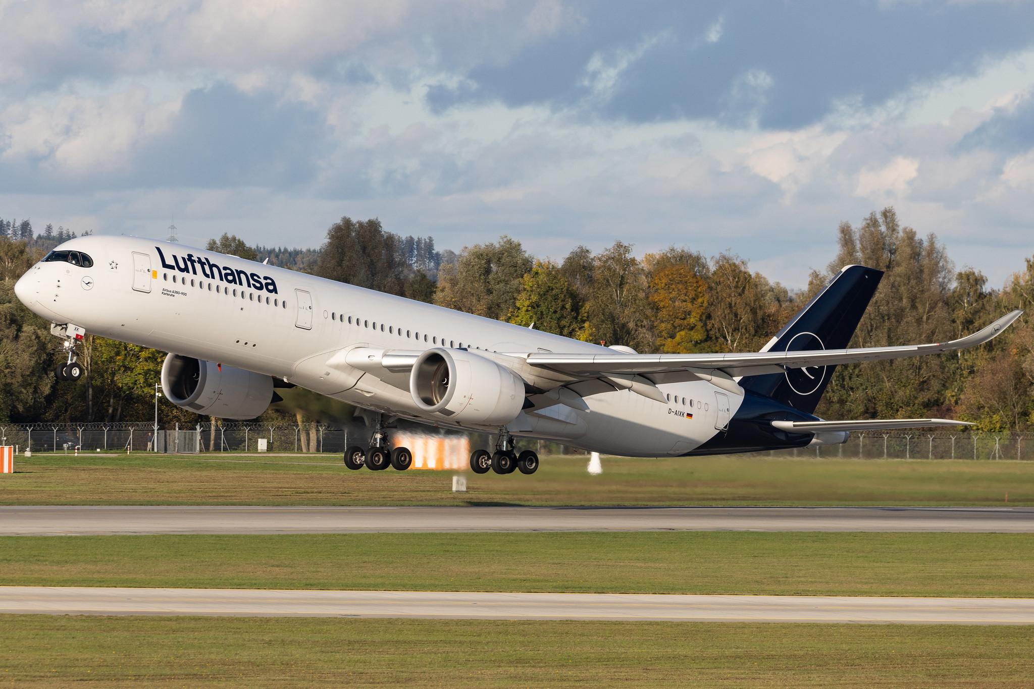 Munich Airport: Lufthansa (LH / DLH) | Airbus A350-941 A359 | D-AIXK | MSN 212