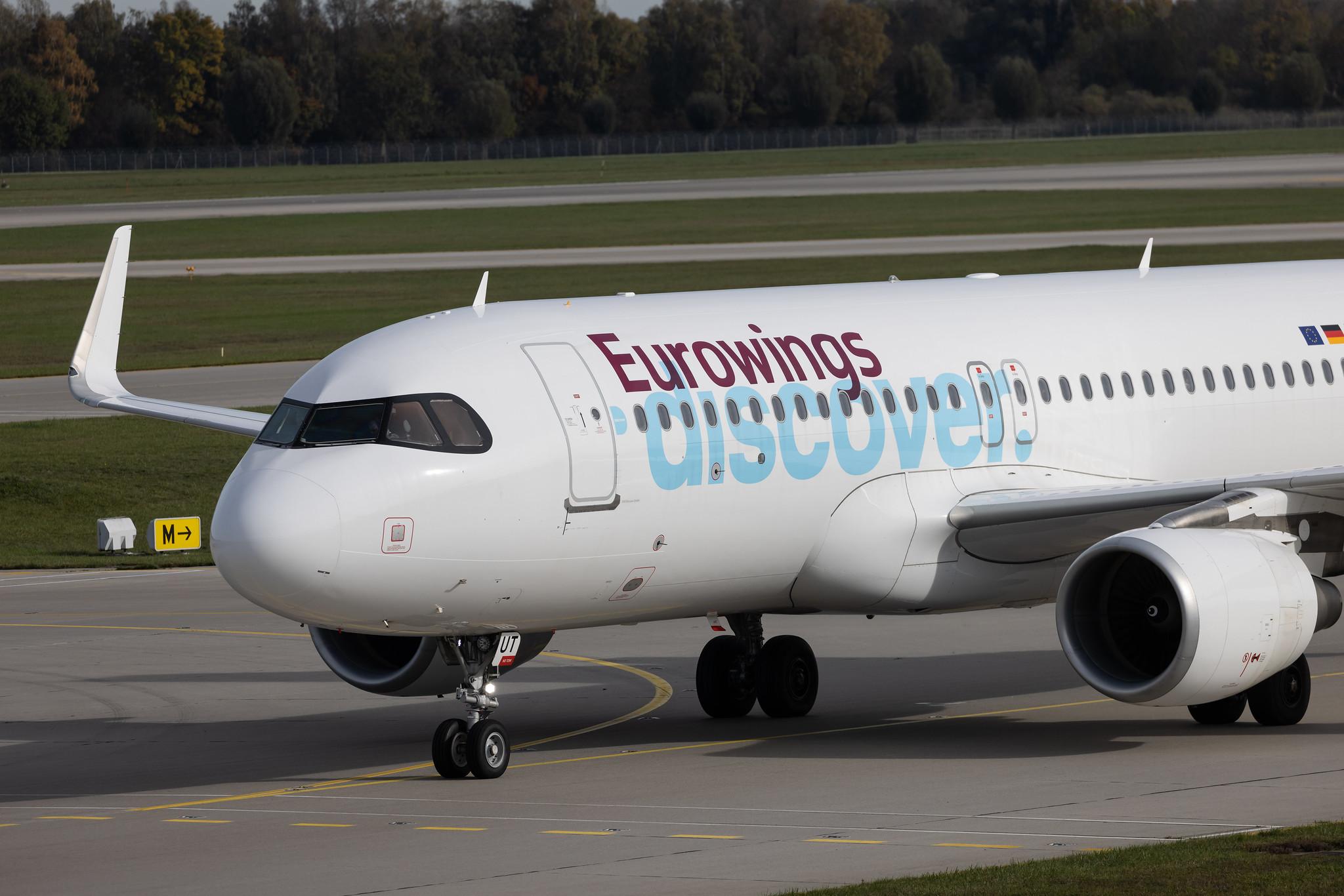 Munich Airport: Eurowings Discover (4Y / OCN) | Airbus A320-214 A320 | D-AIUT | MSN 7115