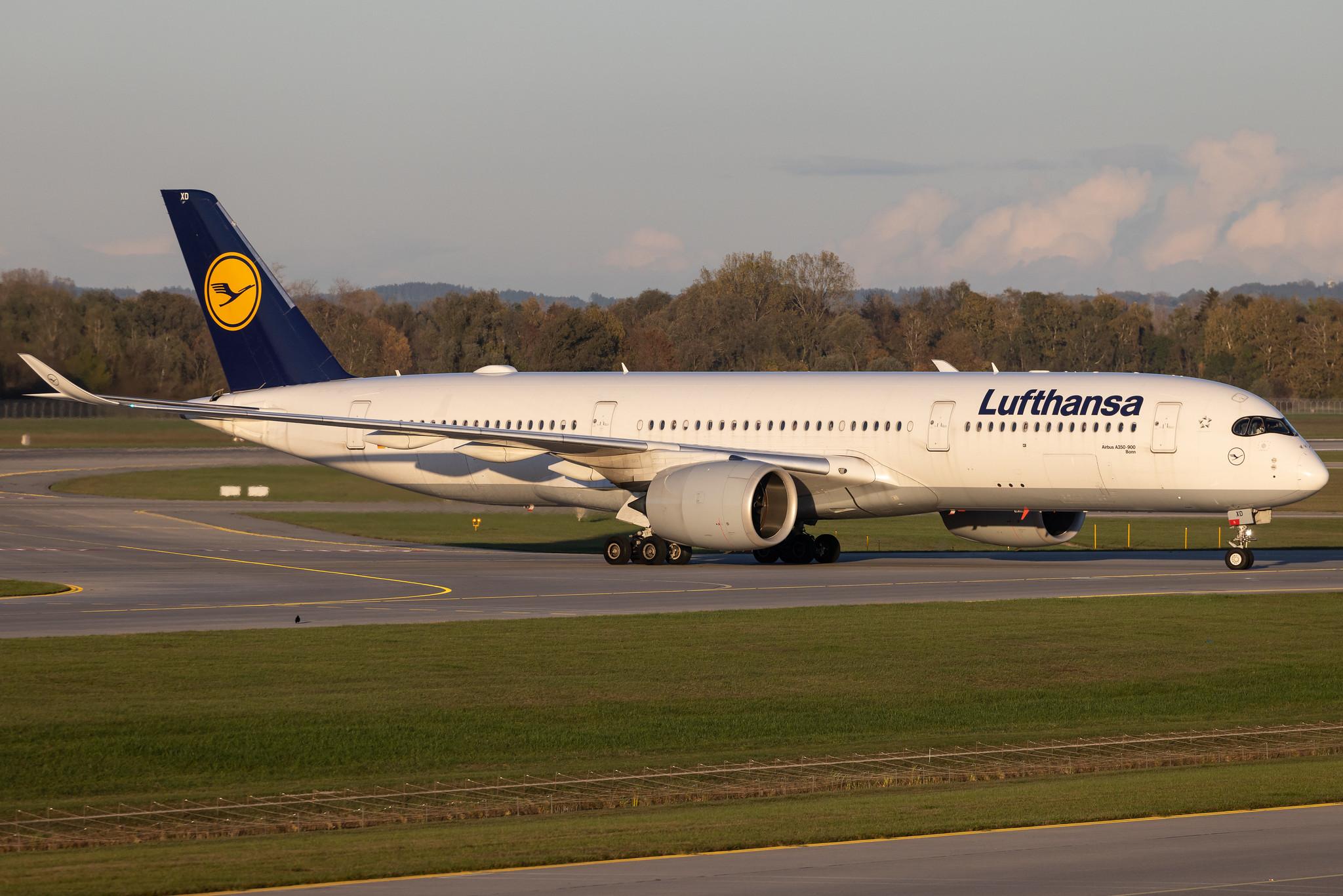 Munich Airport: Lufthansa (LH / DLH) | Airbus A350-941 A359 | D-AIXD | MSN 127