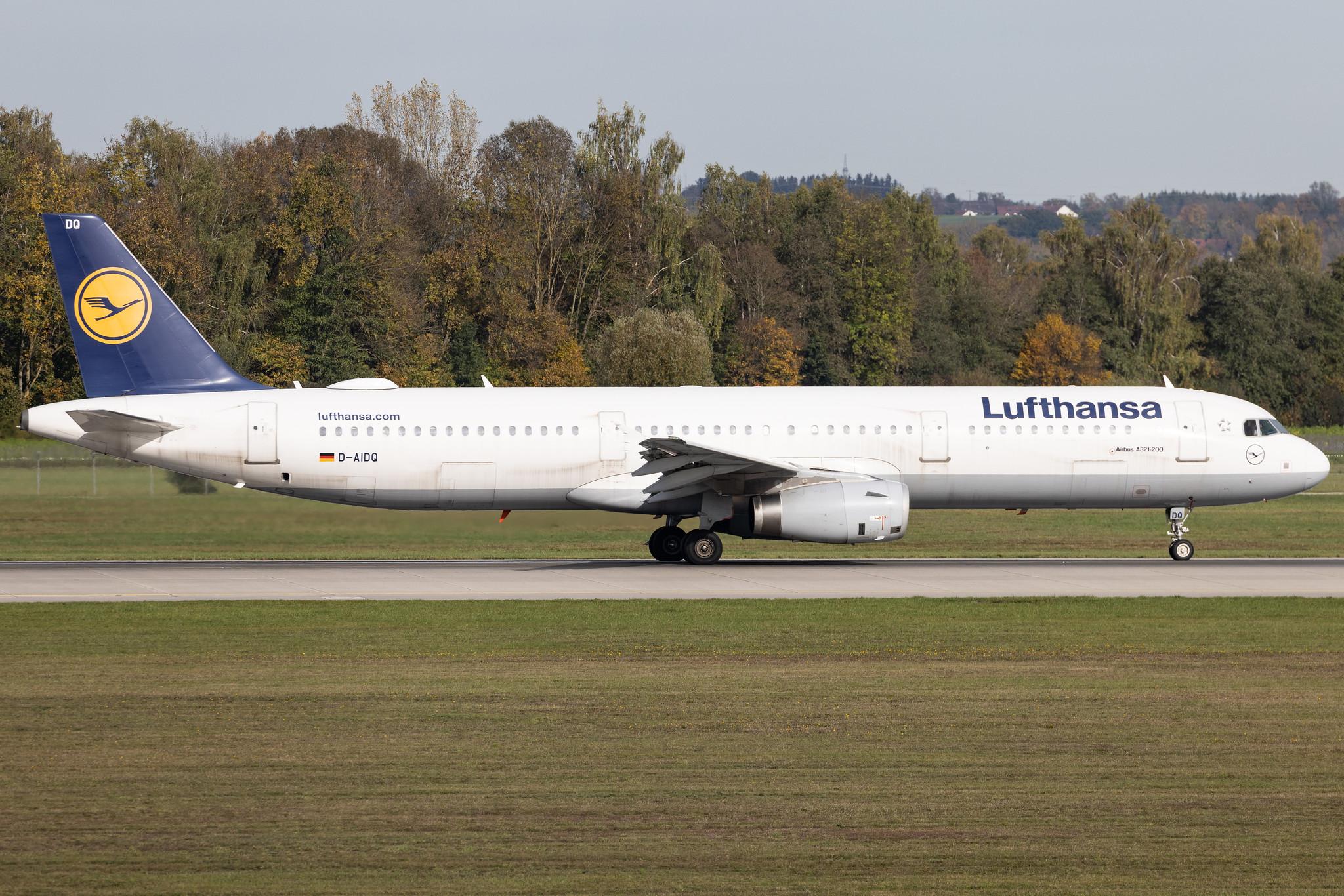 Munich Airport: Lufthansa (LH / DLH) | Airbus A321-231 A321 | D-AIDQ | MSN 5028