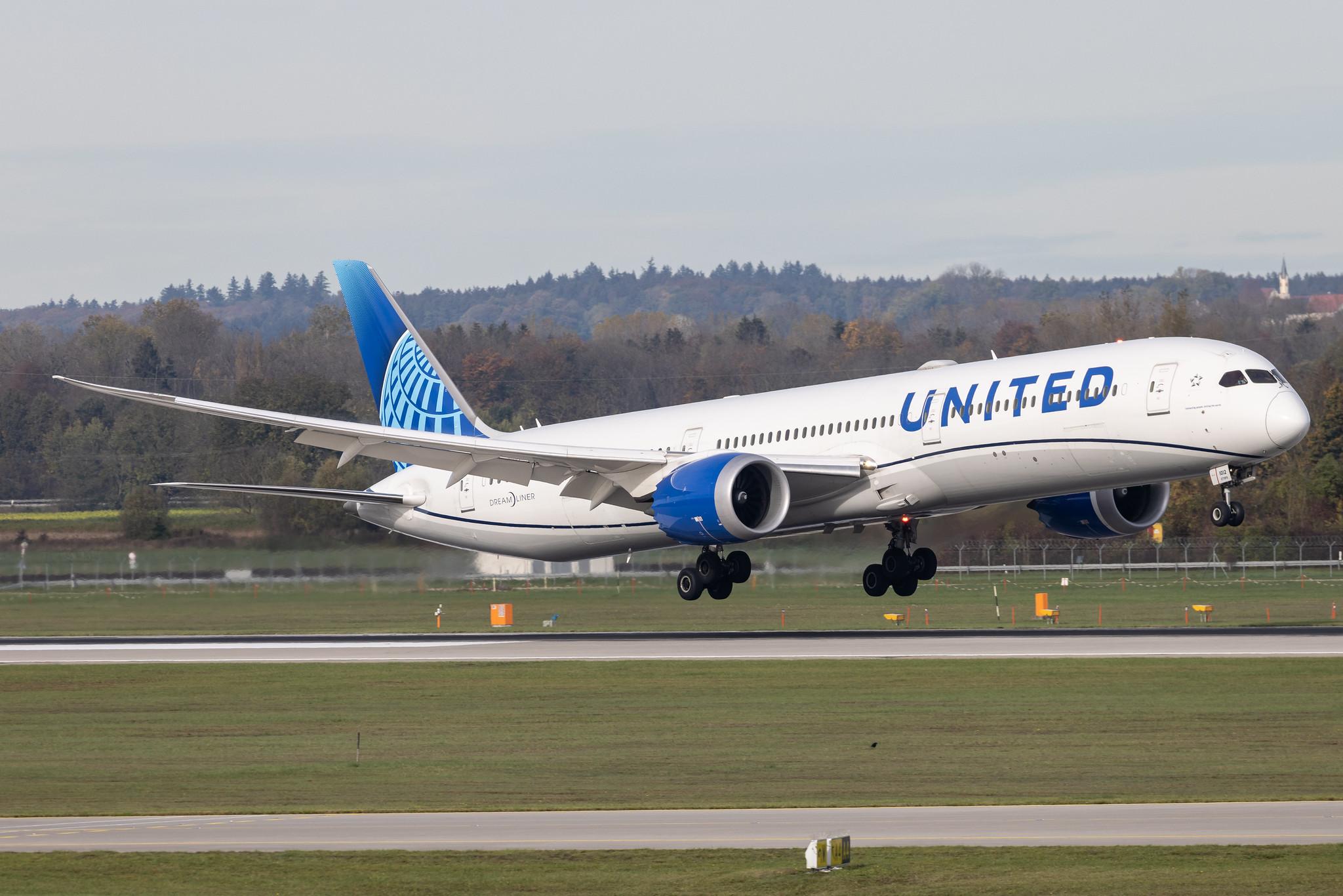 Munich Airport: United Airlines (UA / UAL) | Boeing 787-10 Dreamliner B78X | N12012 | MSN 60145