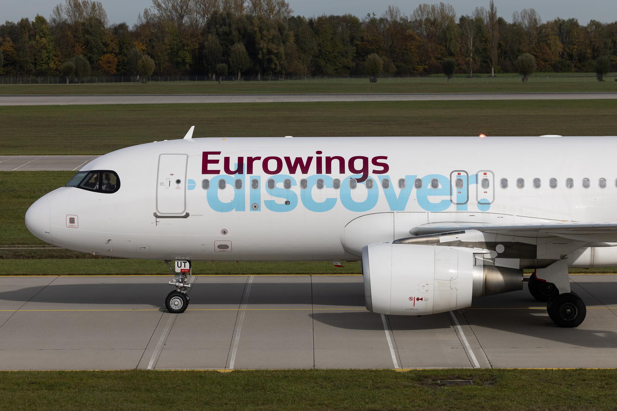 Munich Airport: Eurowings Discover (4Y / OCN) | Airbus A320-214 A320 | D-AIUT | MSN 7115