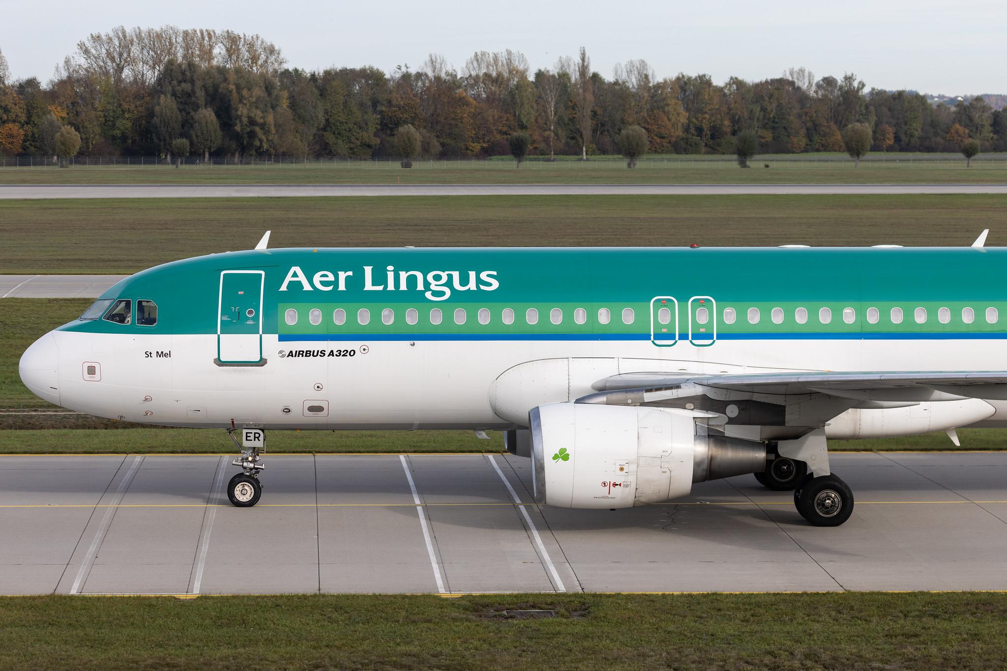 Munich Airport: Aer Lingus (EI / EIN) | Airbus A320-214 A320 | EI-DER | MSN 2583
