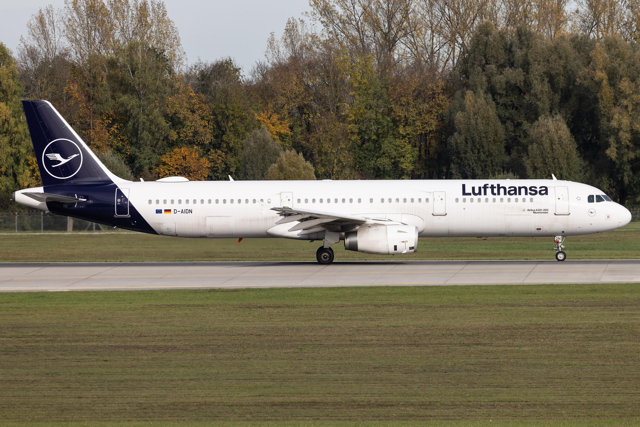 Munich Airport: Lufthansa (LH / DLH) | Airbus A321-231 A321 | D-AIDN | MSN 4976